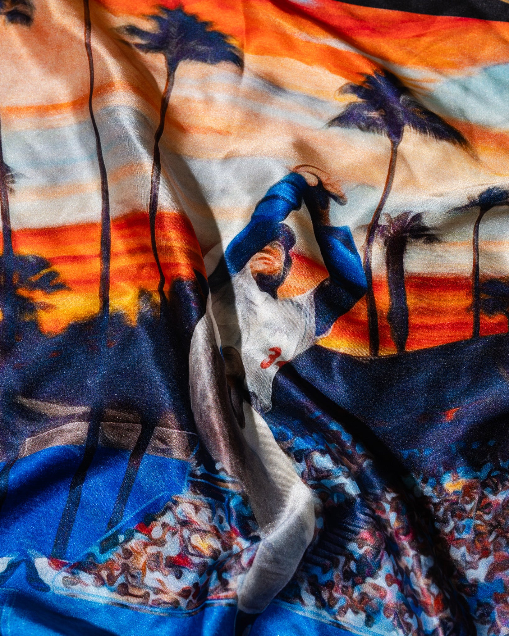 Pirate Valenzuela Silk Bandana