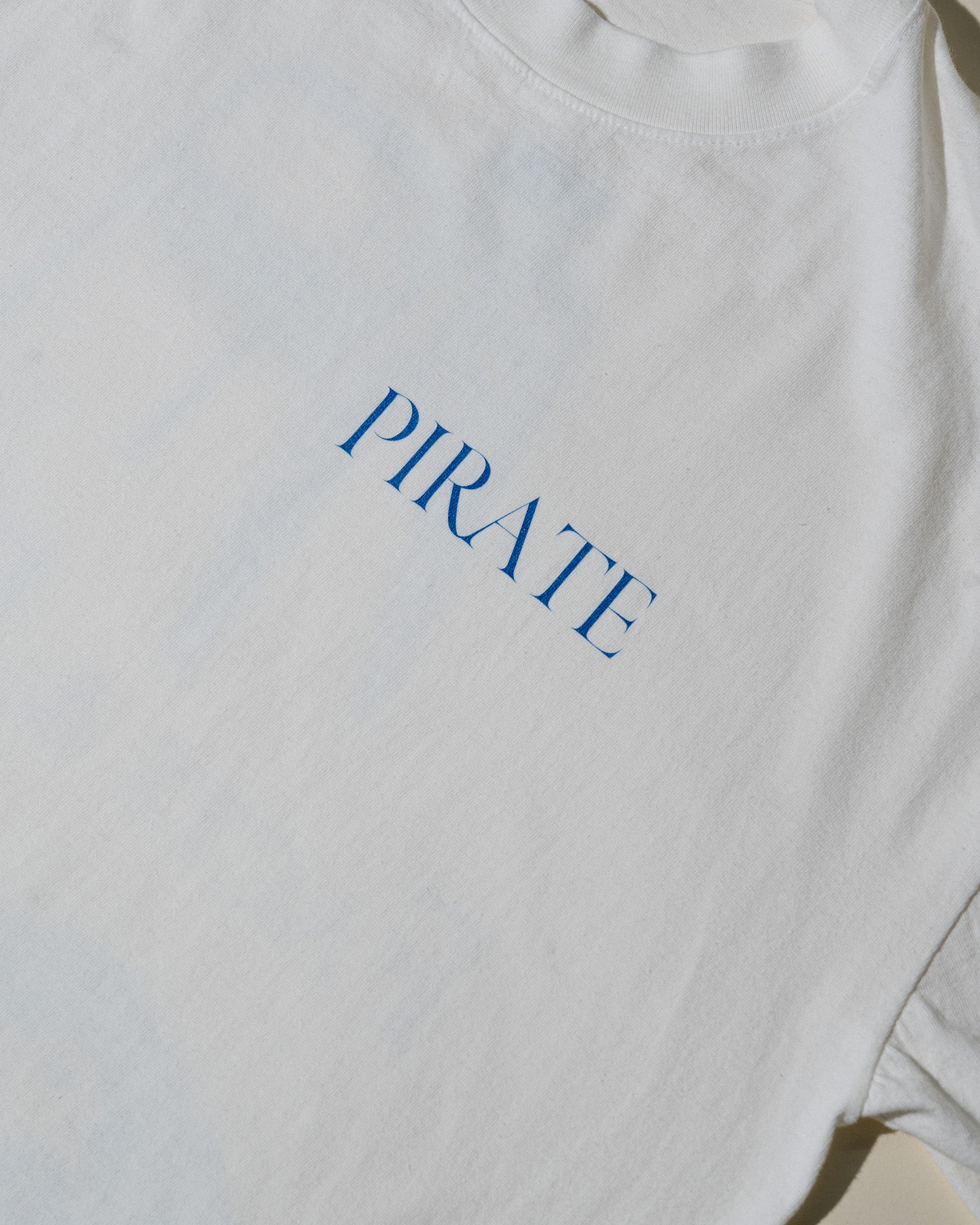 Pirate Facts & Figures LS Tee (White)
