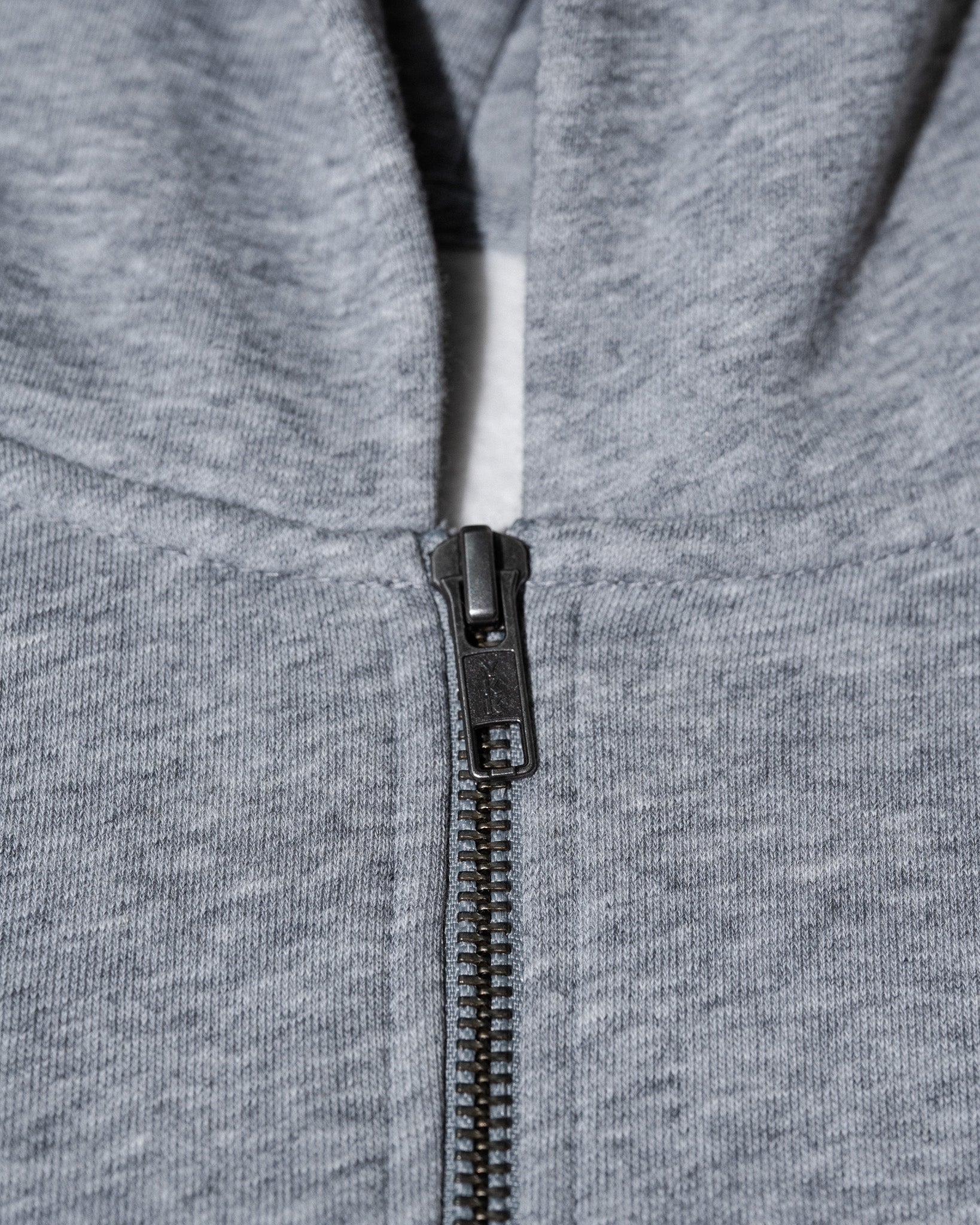 Pirate Falcon Half Zip Hoodie (Grey Heather)