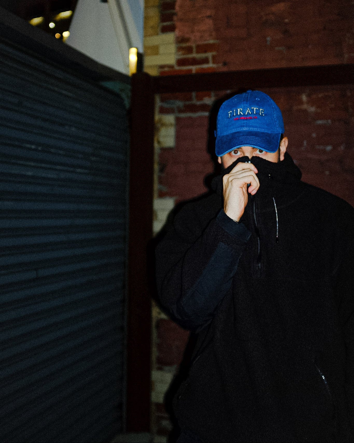 Pirate Los Angeles Dad Hat (Washed Blue)