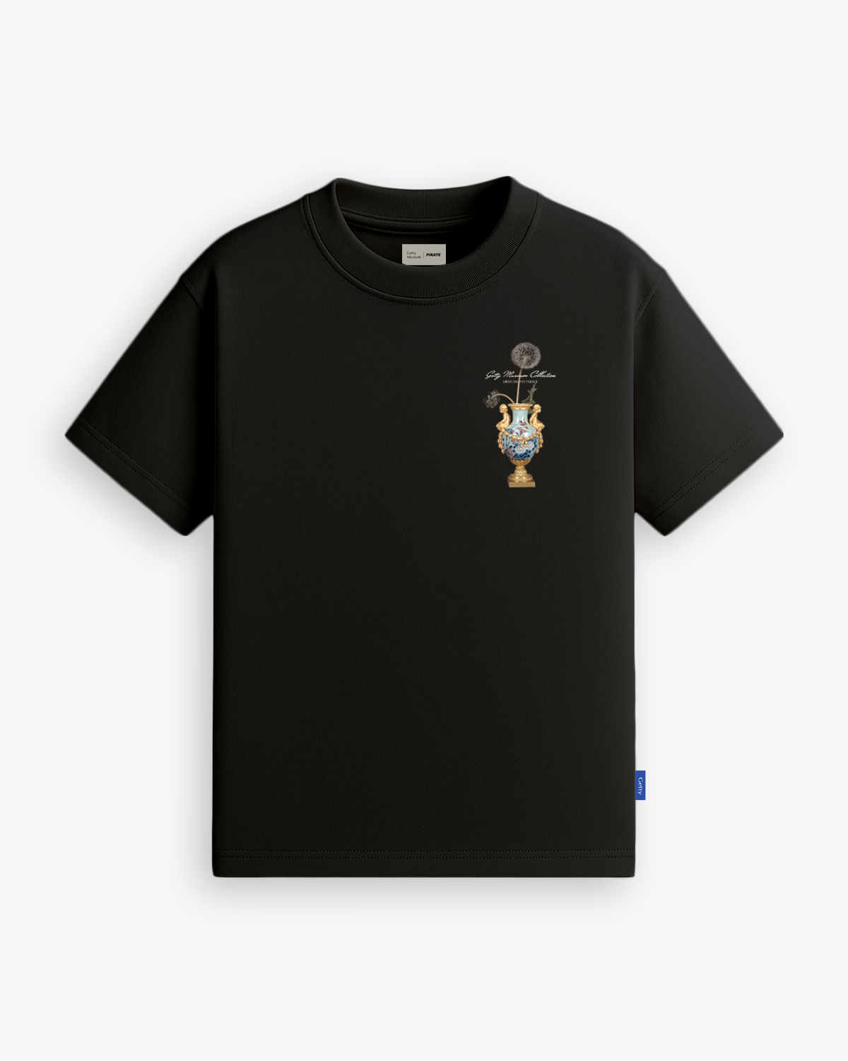 Getty x Pirate Dandelion Vase Tee (Pirate Black)