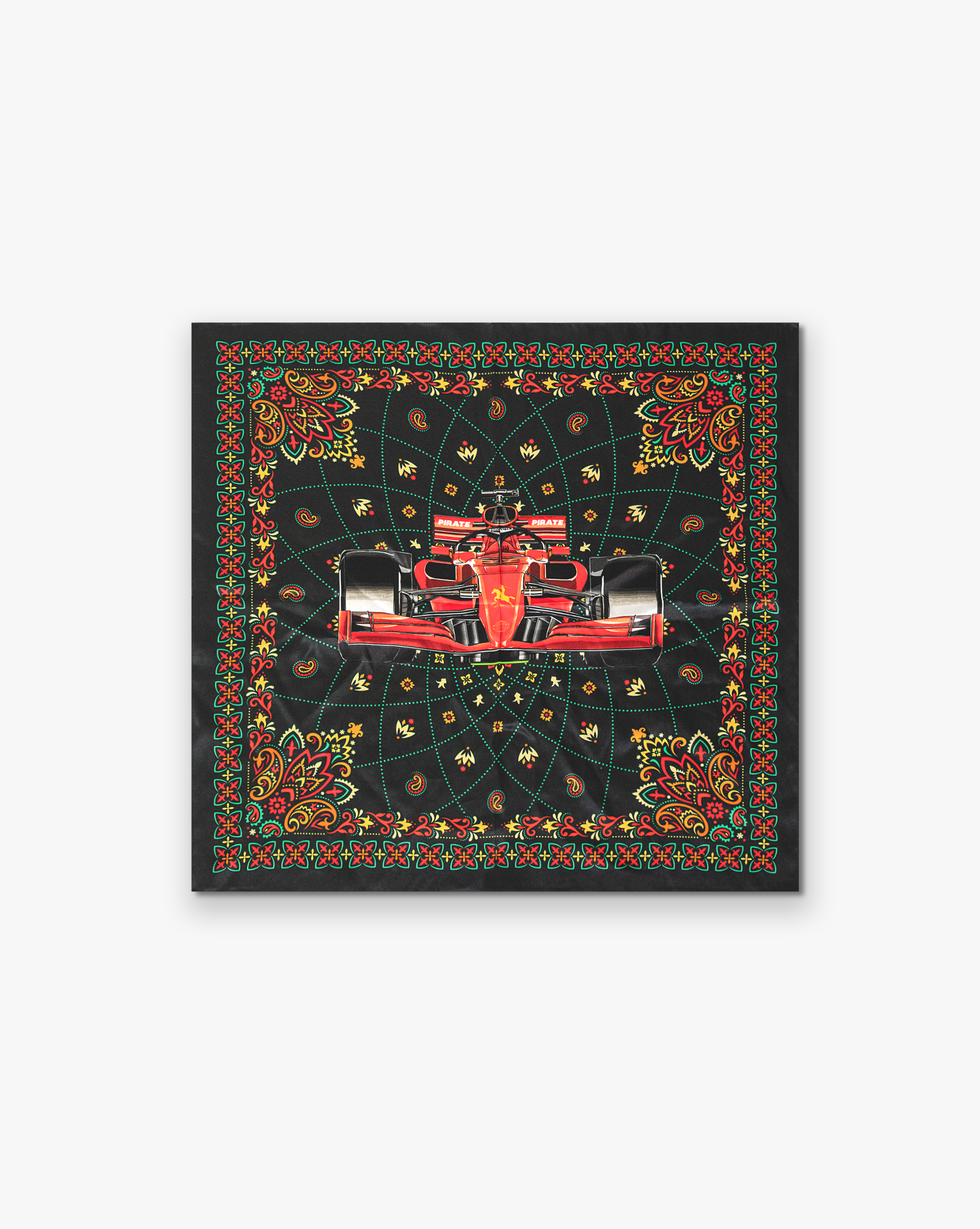 Pirate Racing "La Corsa" Silk Bandana