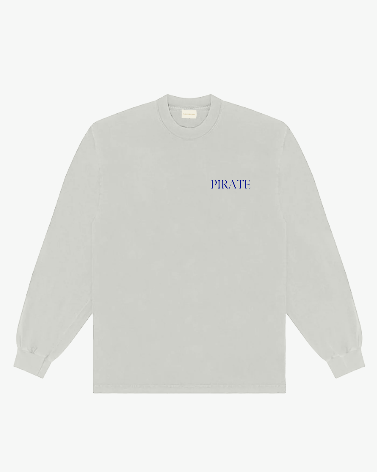 Pirate Facts & Figures LS Tee (Off White)