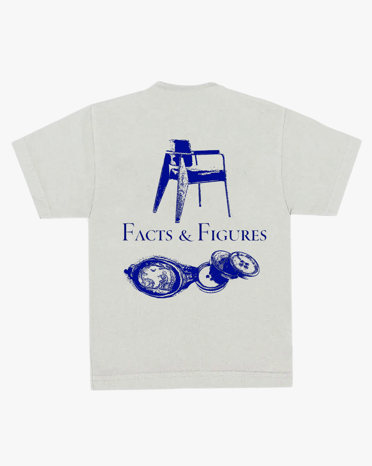 Pirate Facts & Figures SS Tee (Off White)