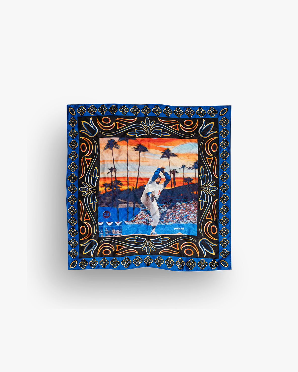Pirate Valenzuela Silk Bandana