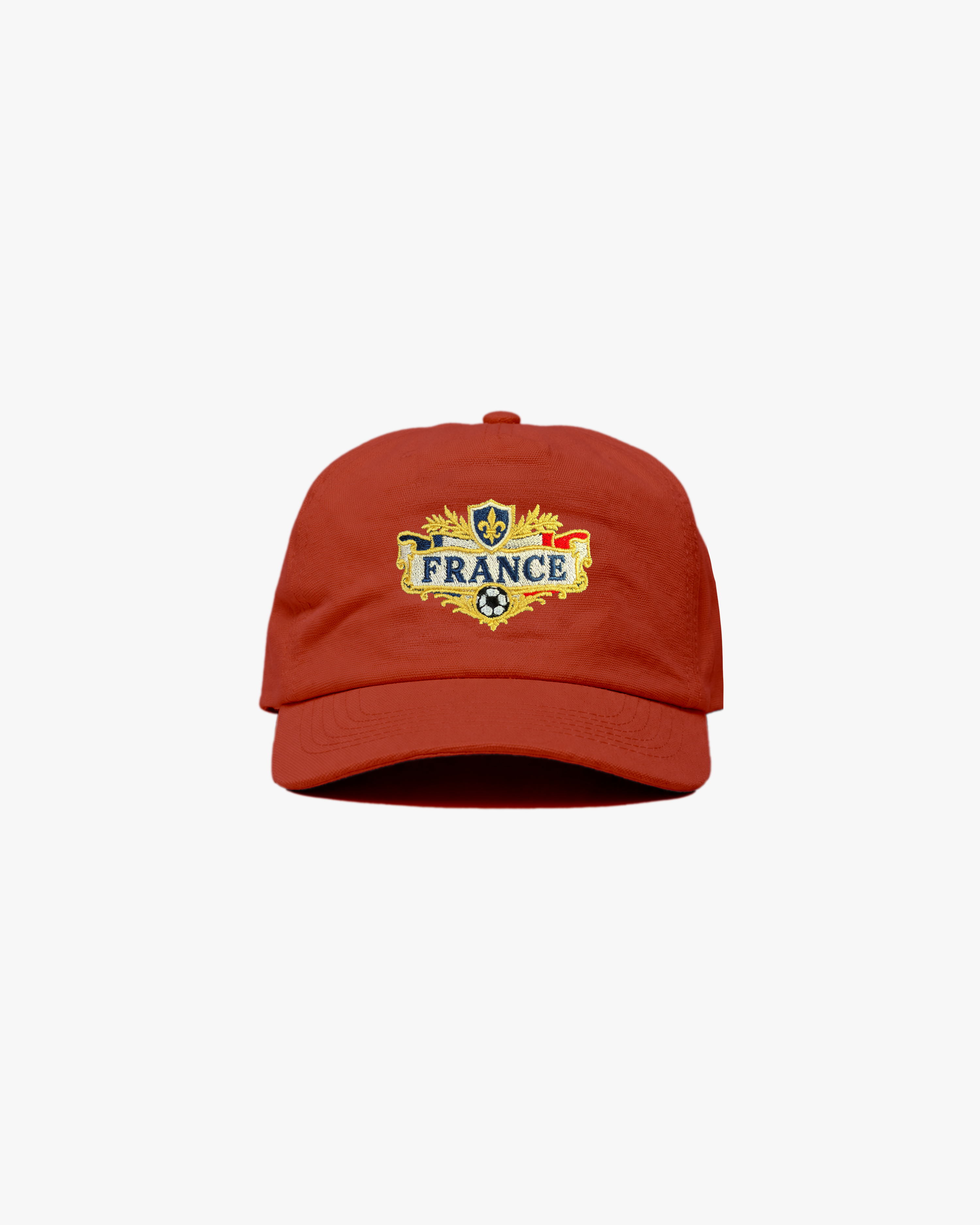 France Crest Vintage Hat (Red)