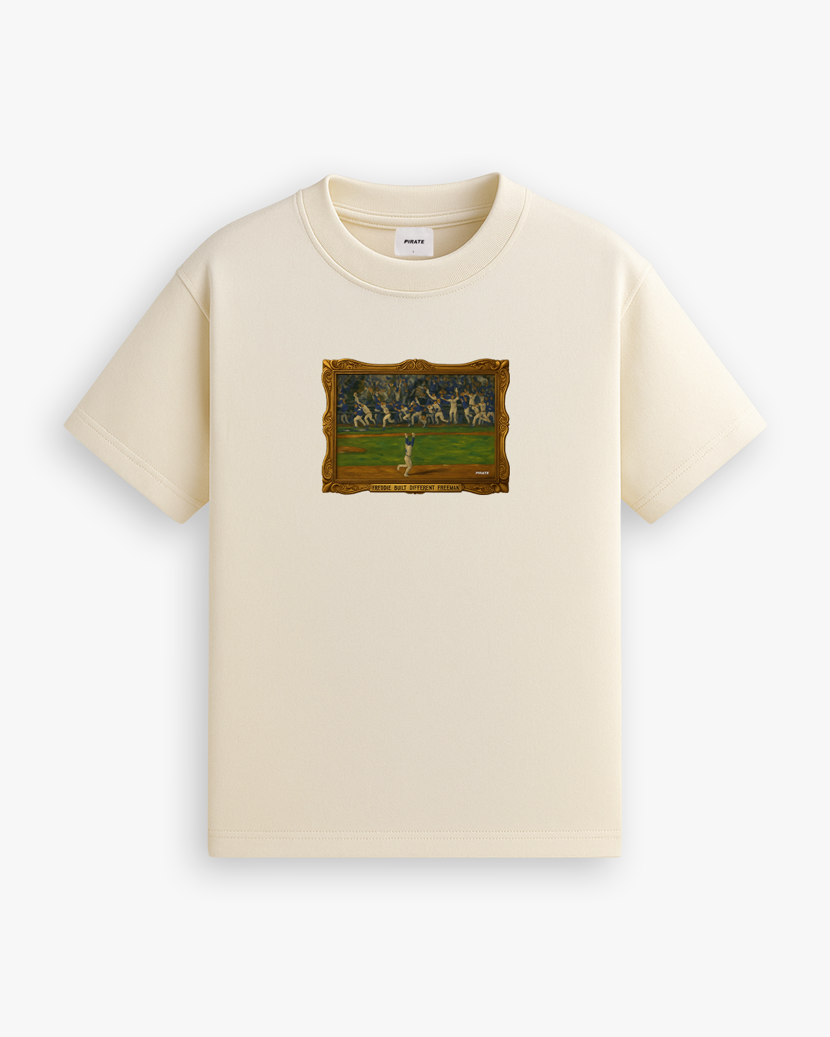 LA World Series Walk Off HR Tee (Cannoli Cream)