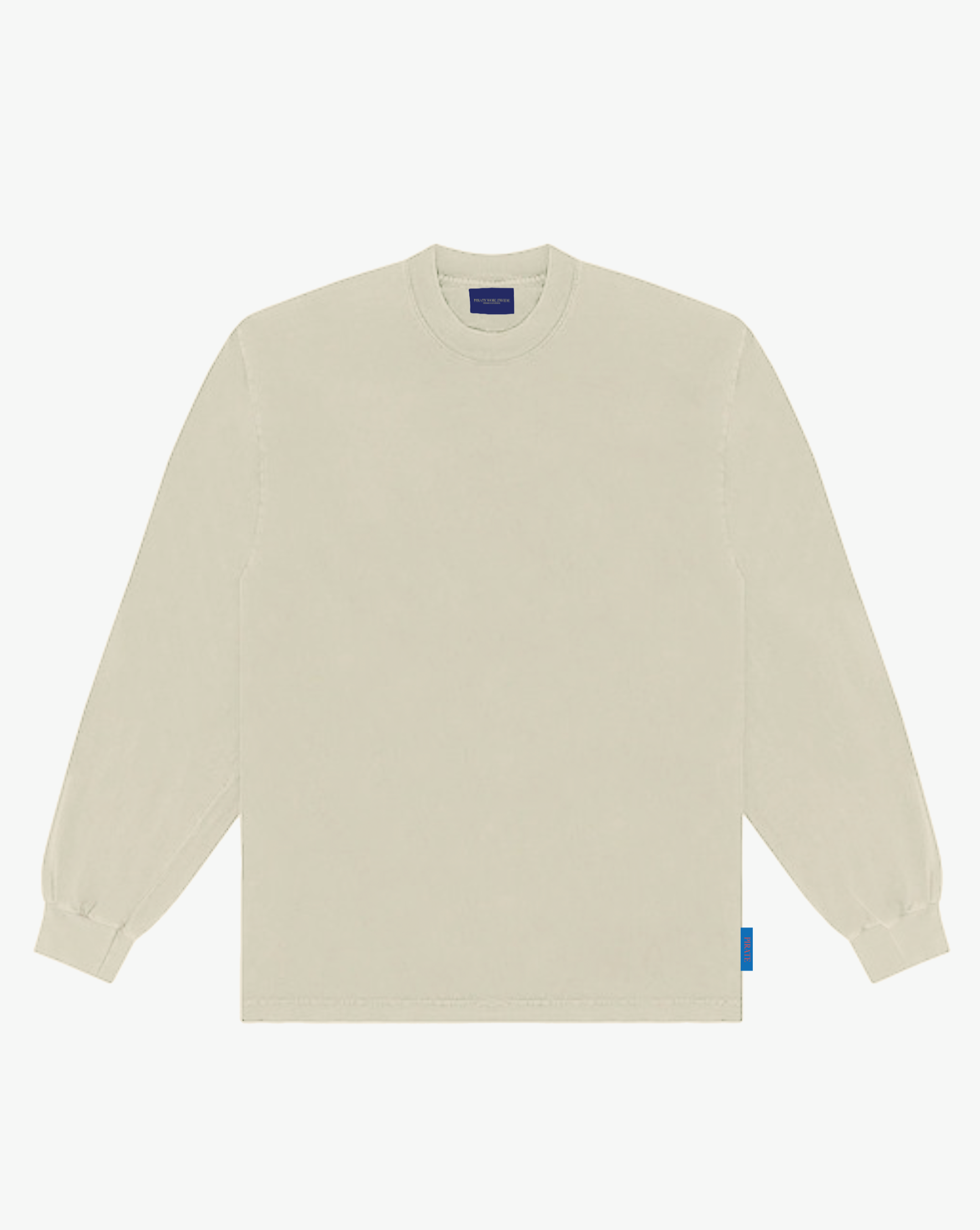 Pirate Untitled Signature LS Tee (Cream)