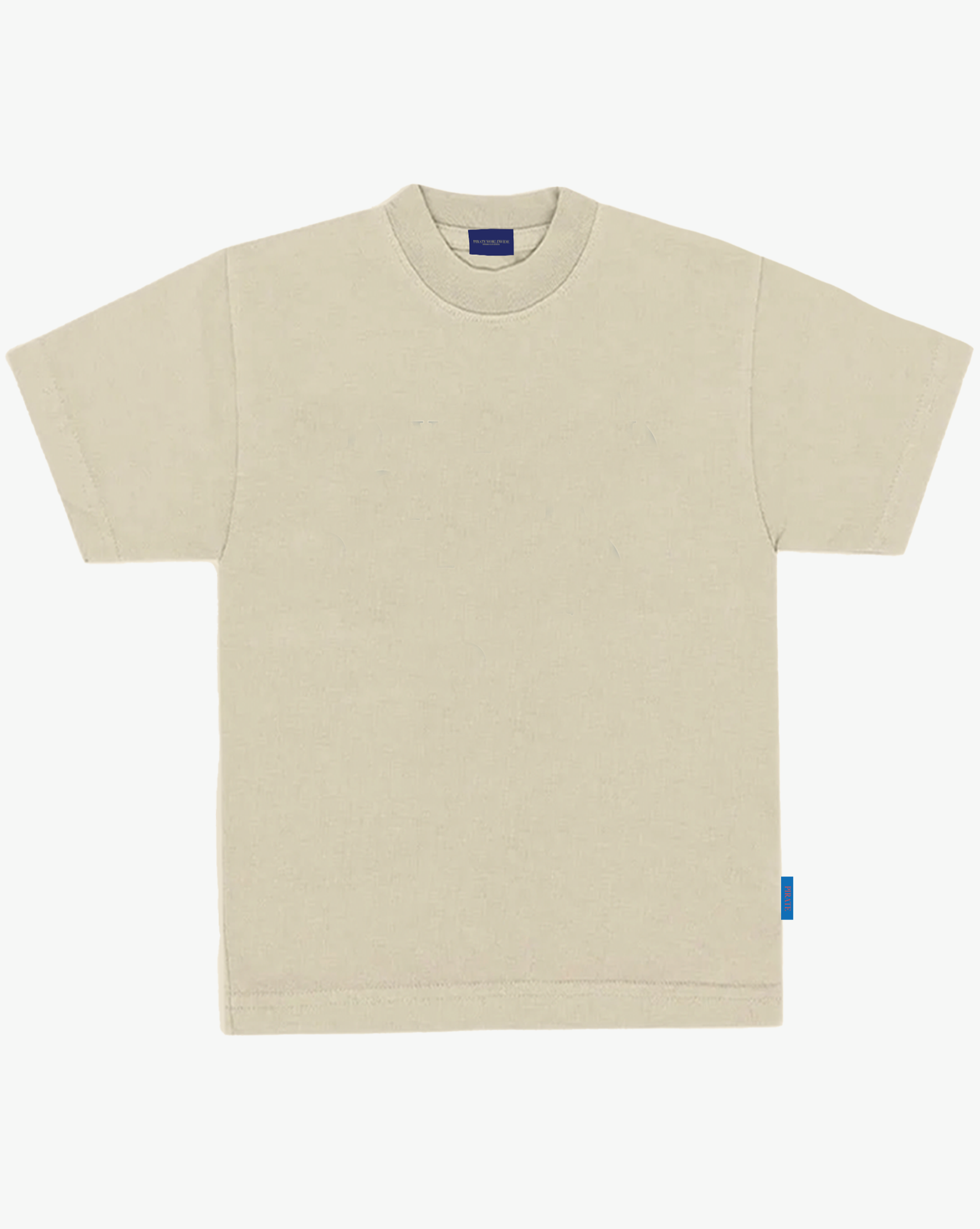 Pirate Untitled Signature Tee (Cream)