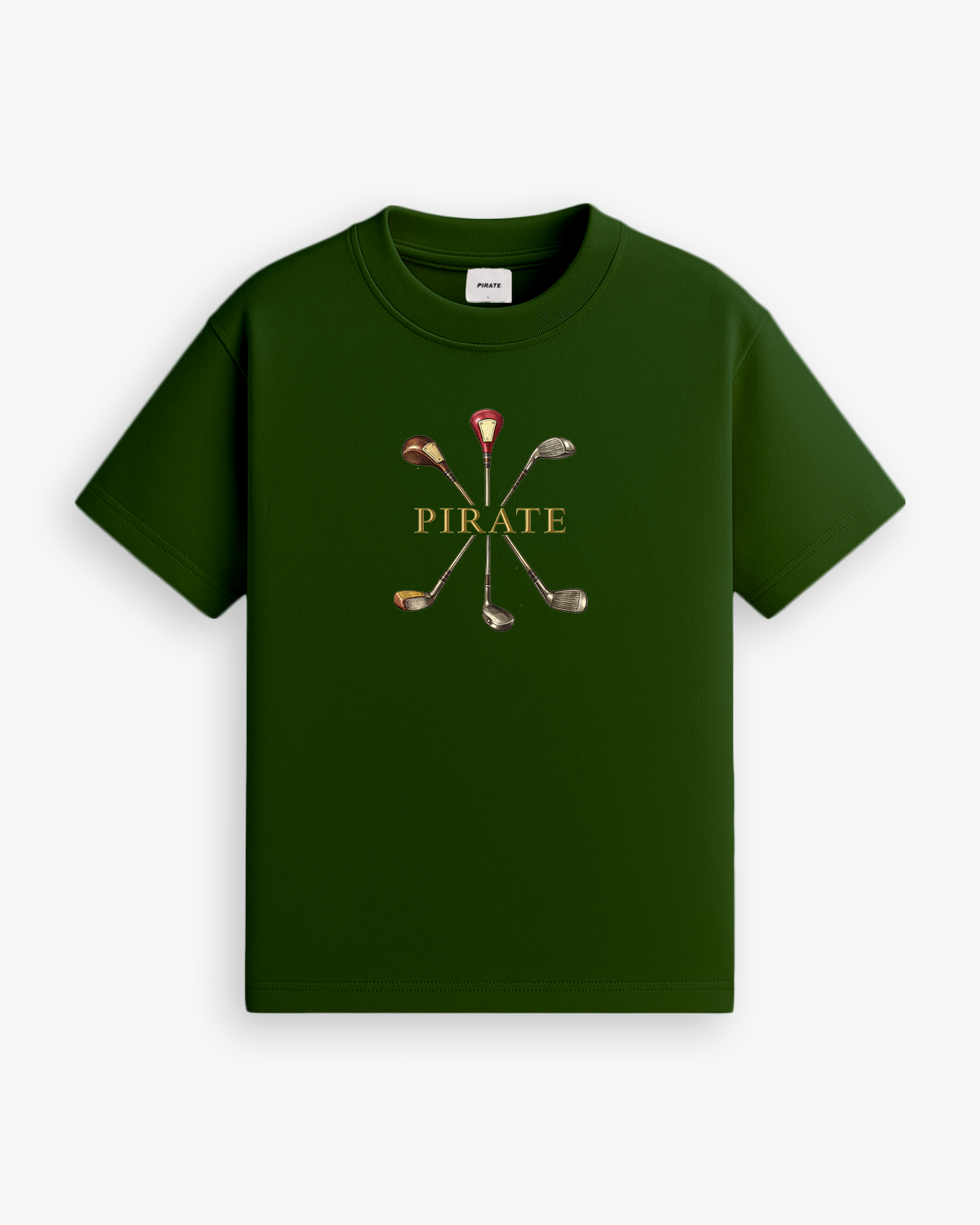 Golf Clubs Tee (Pebble Beach Green)