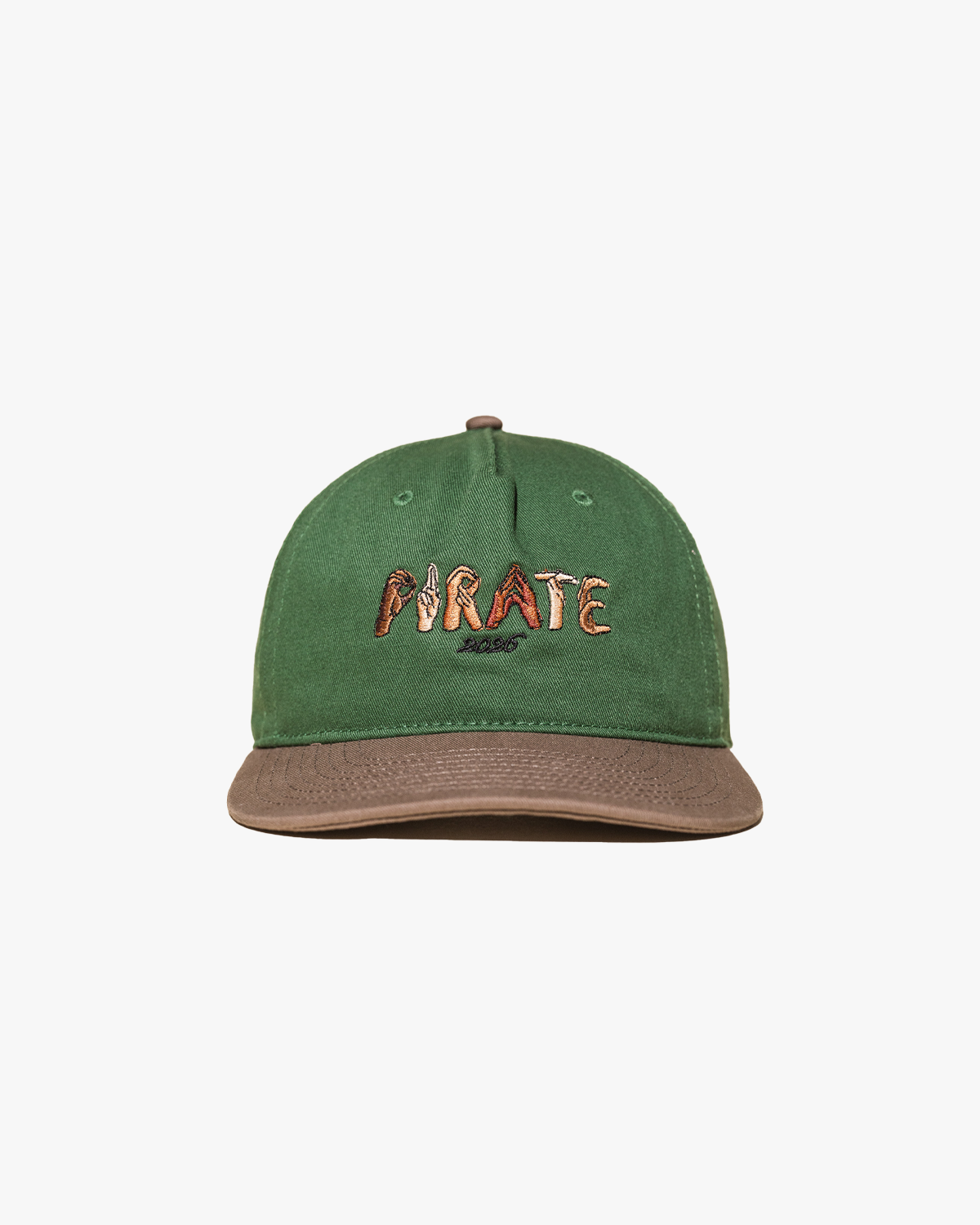Hands of Pirate Vintage Hat (Green/Brown)