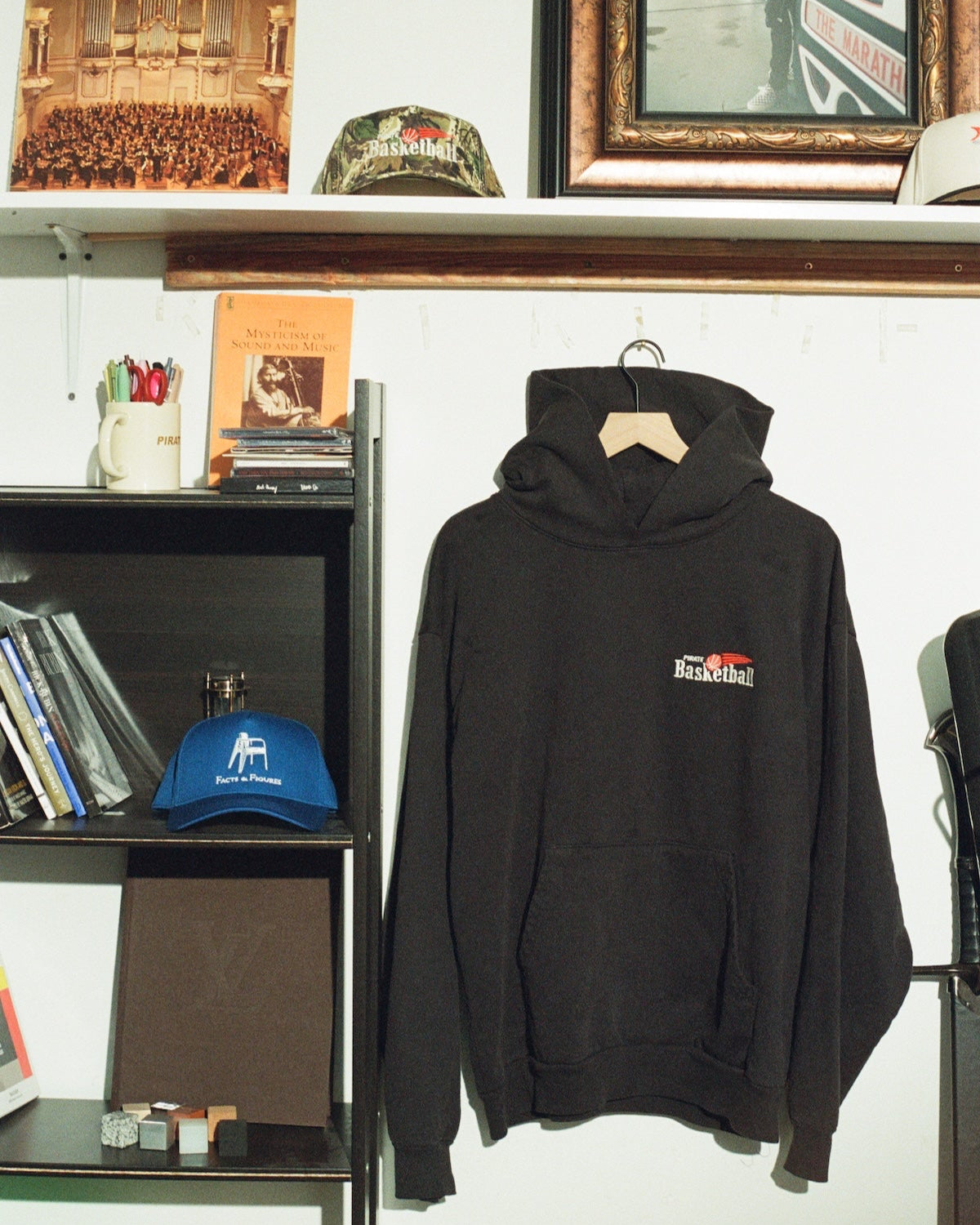 Pirate Basketball Hoodie (Black)