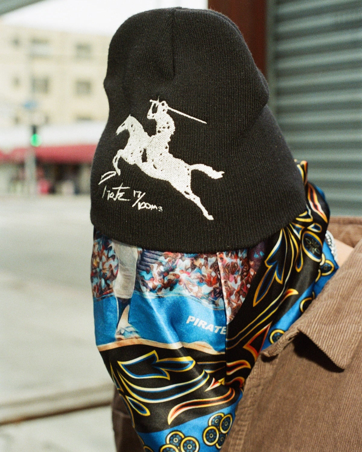 Pirate Valenzuela Silk Bandana