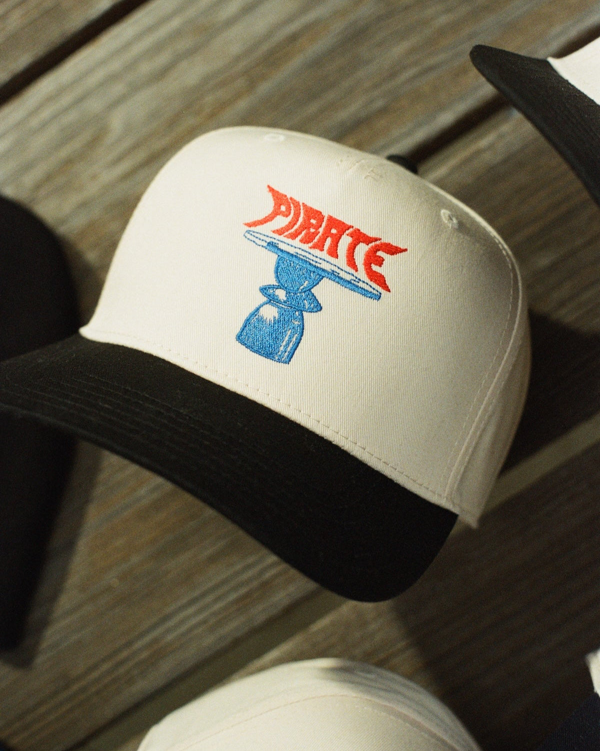 Pirate Modern Furniture Hat (Cream/Black)