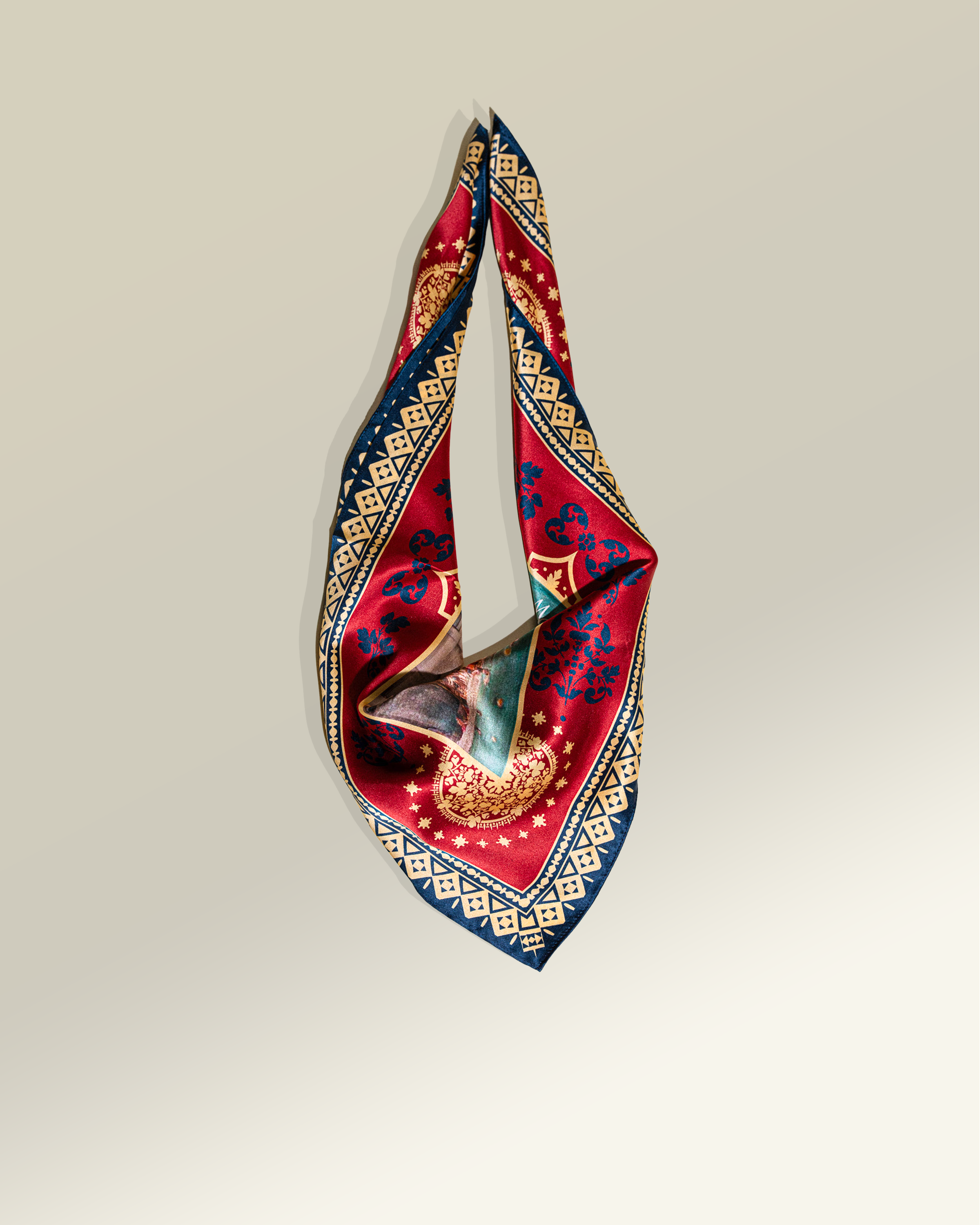 Pirate Capri Italy Silk Bandana