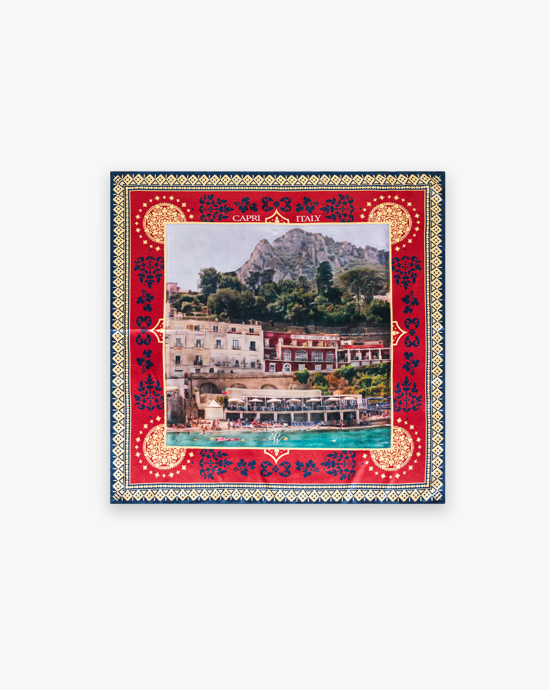 Pirate Capri Italy Silk Bandana