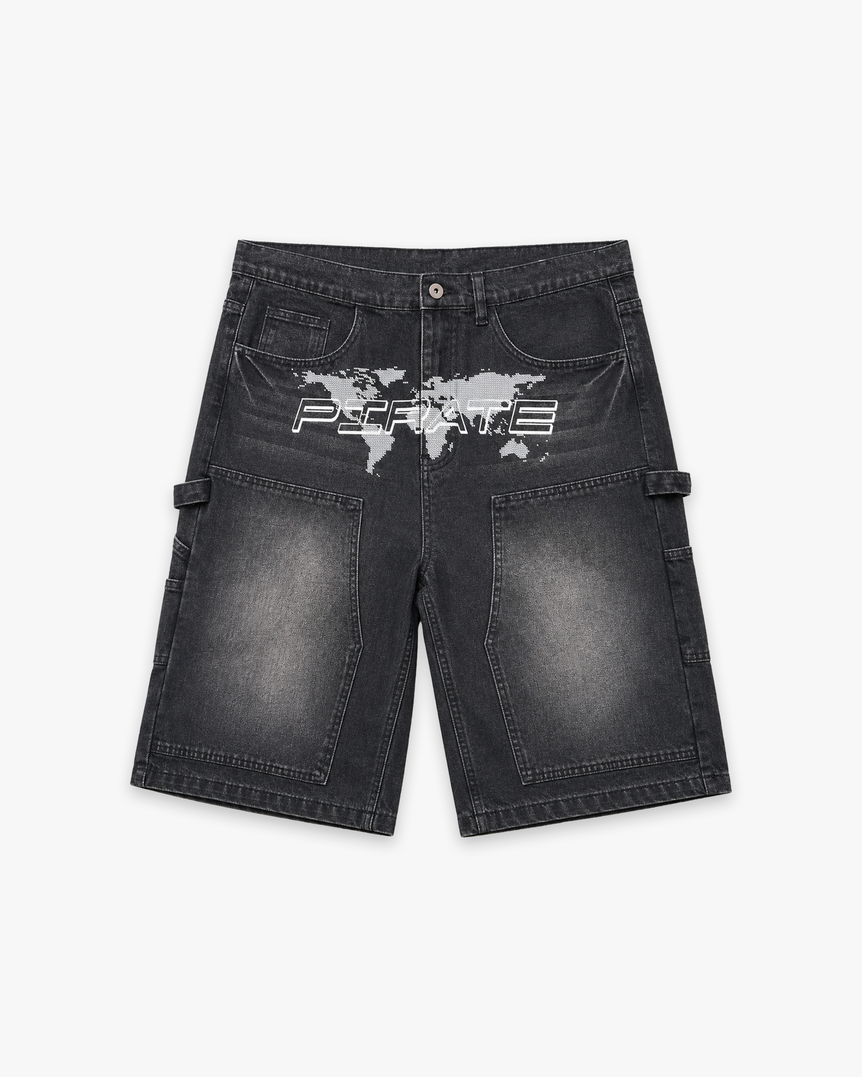 Pirate Worldwide Denim Short (Vintage Black)