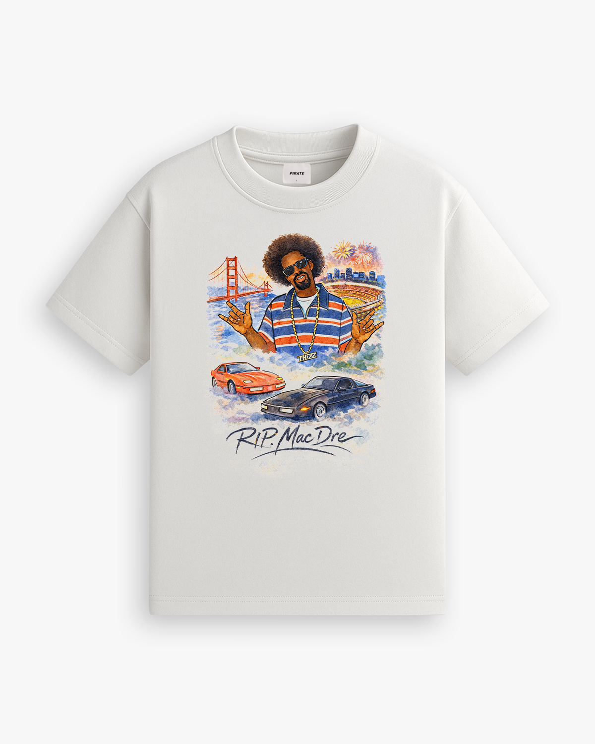 RIP Mac Dre Tee (Off White)