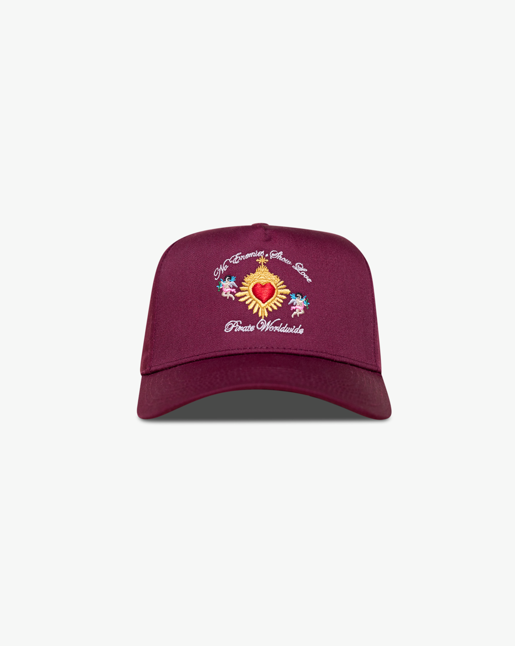 Pirate No Enemies, Show Love Hat (Merlot)