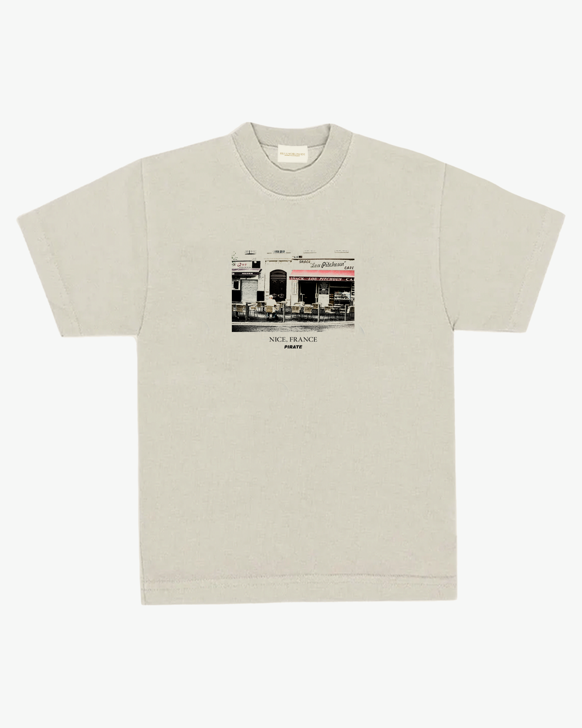 Pirate Nice, France SS Tee (Cannoli Cream)