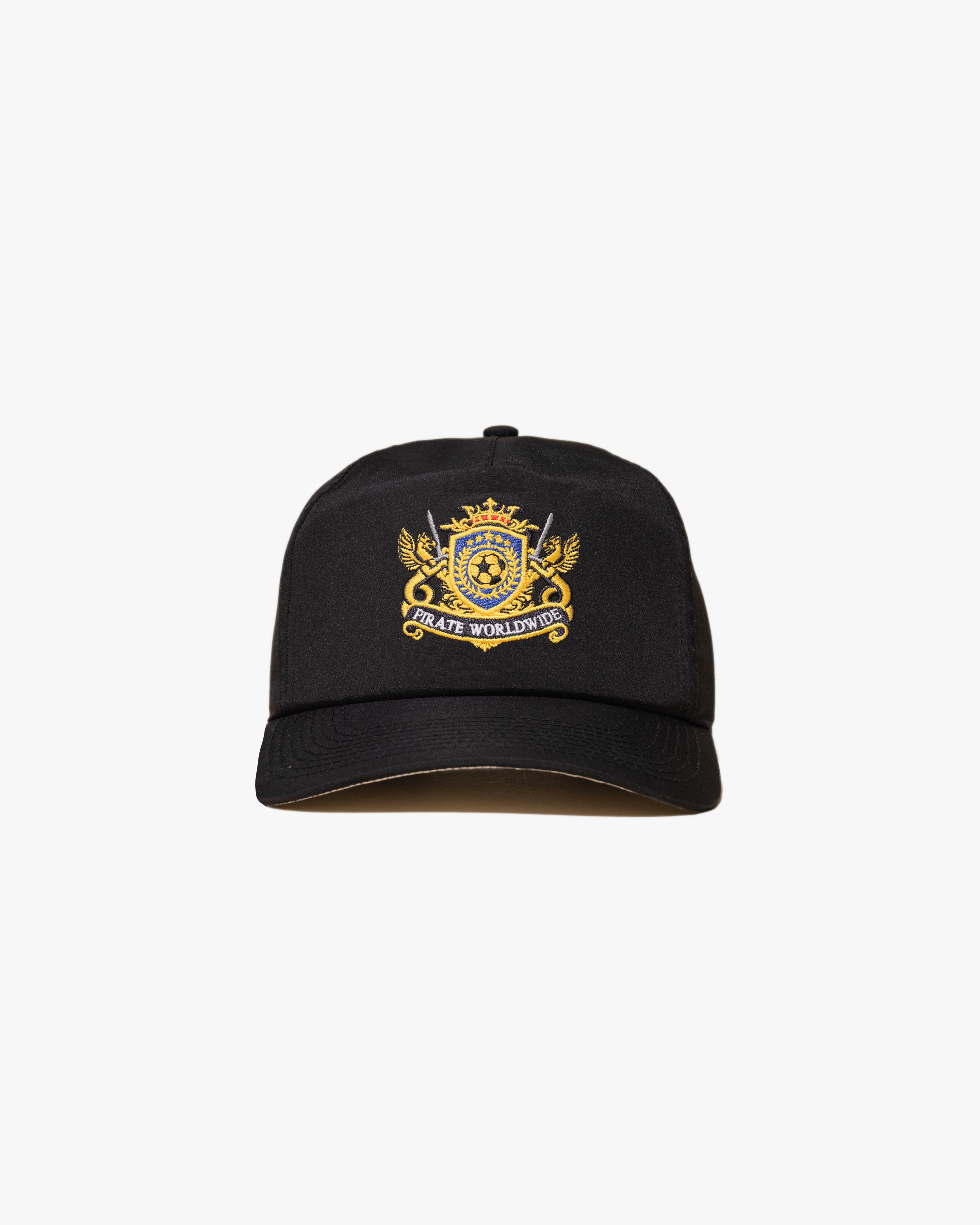 Global Crest Nylon Hat (Pirate Black)