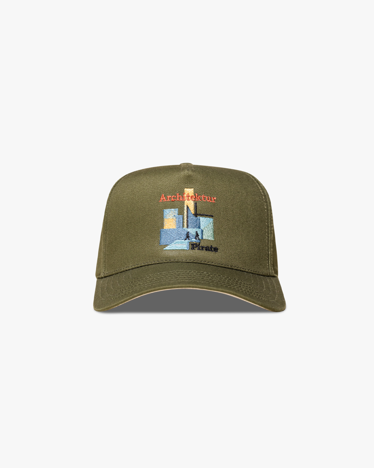 Pirate Architektur Hat (Olive)
