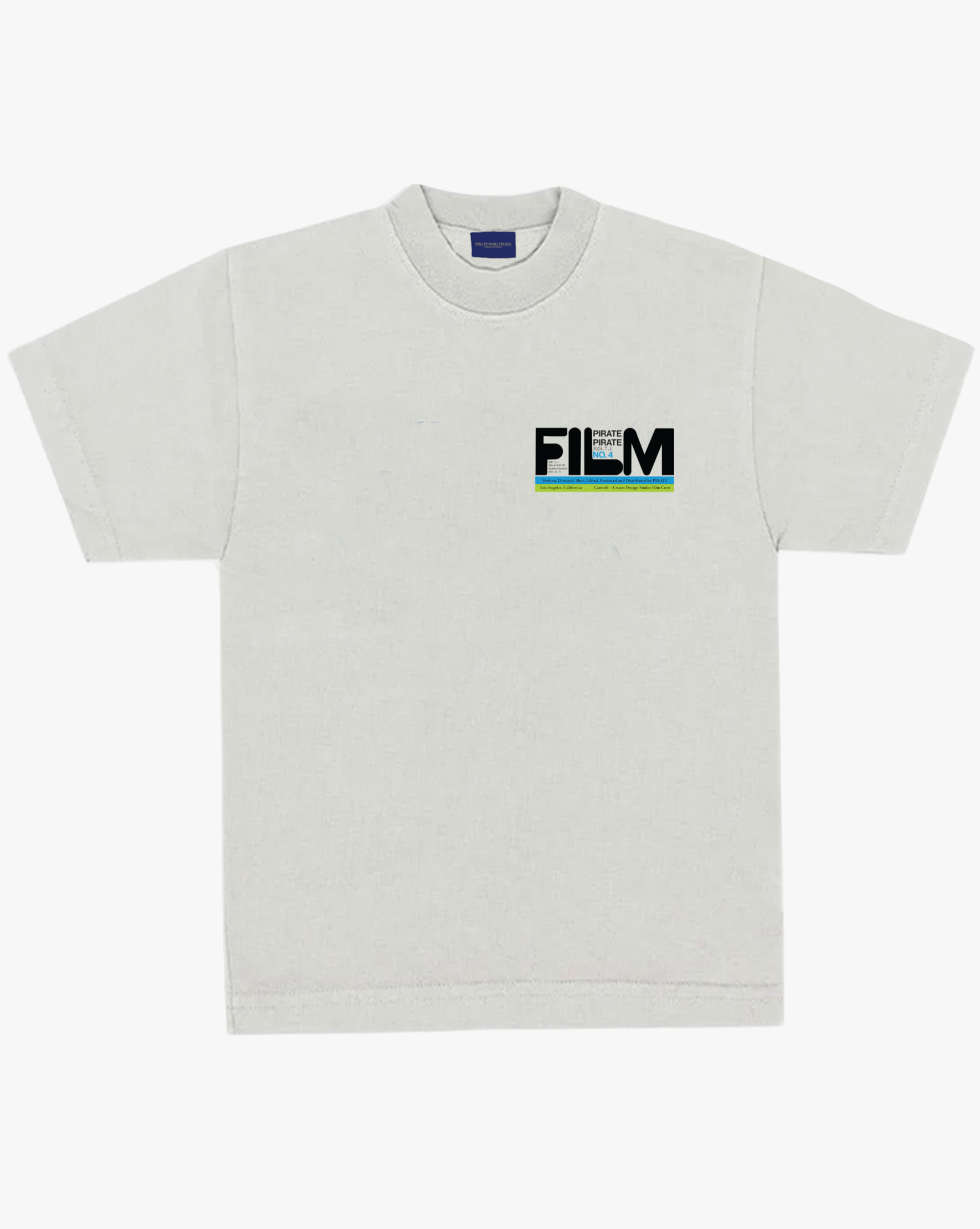 Pirate Film Tee (Off White)