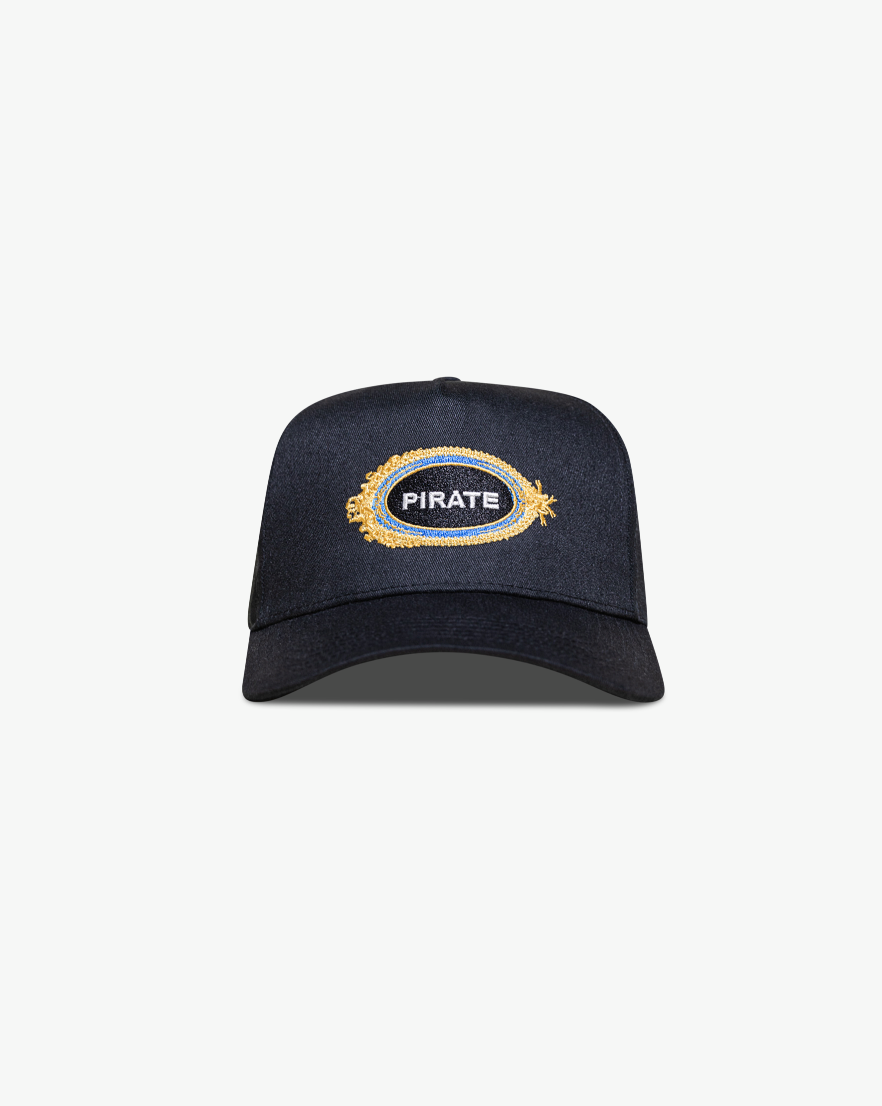 Pirate Logo Frame Hat (Black)