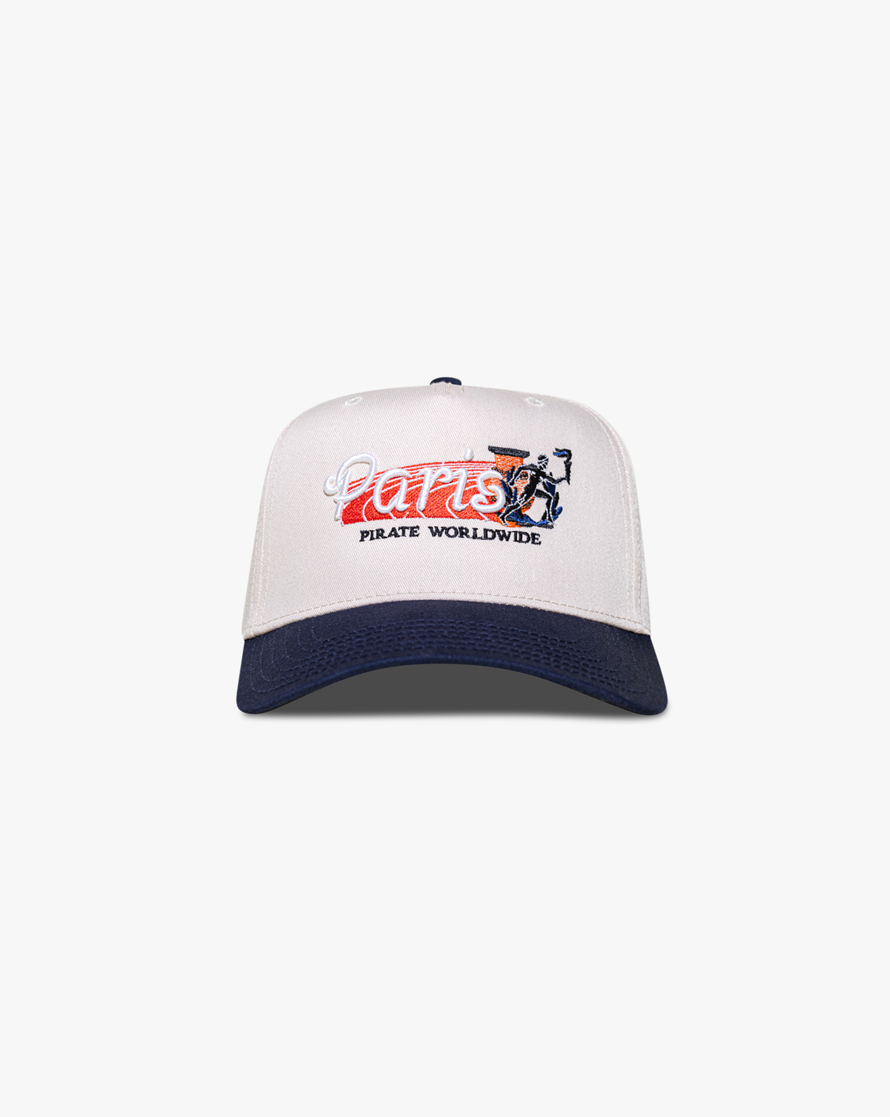 Pirate Paris Olympics Hat (Cream/Navy)