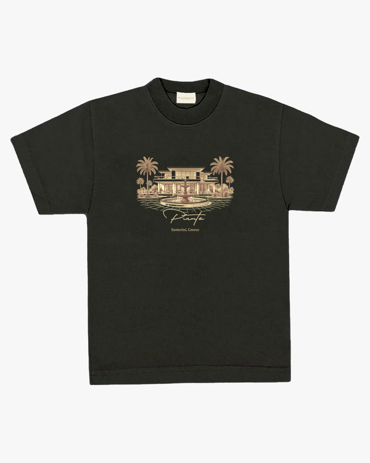 Pirate Santorini SS Tee (Pirate Black)