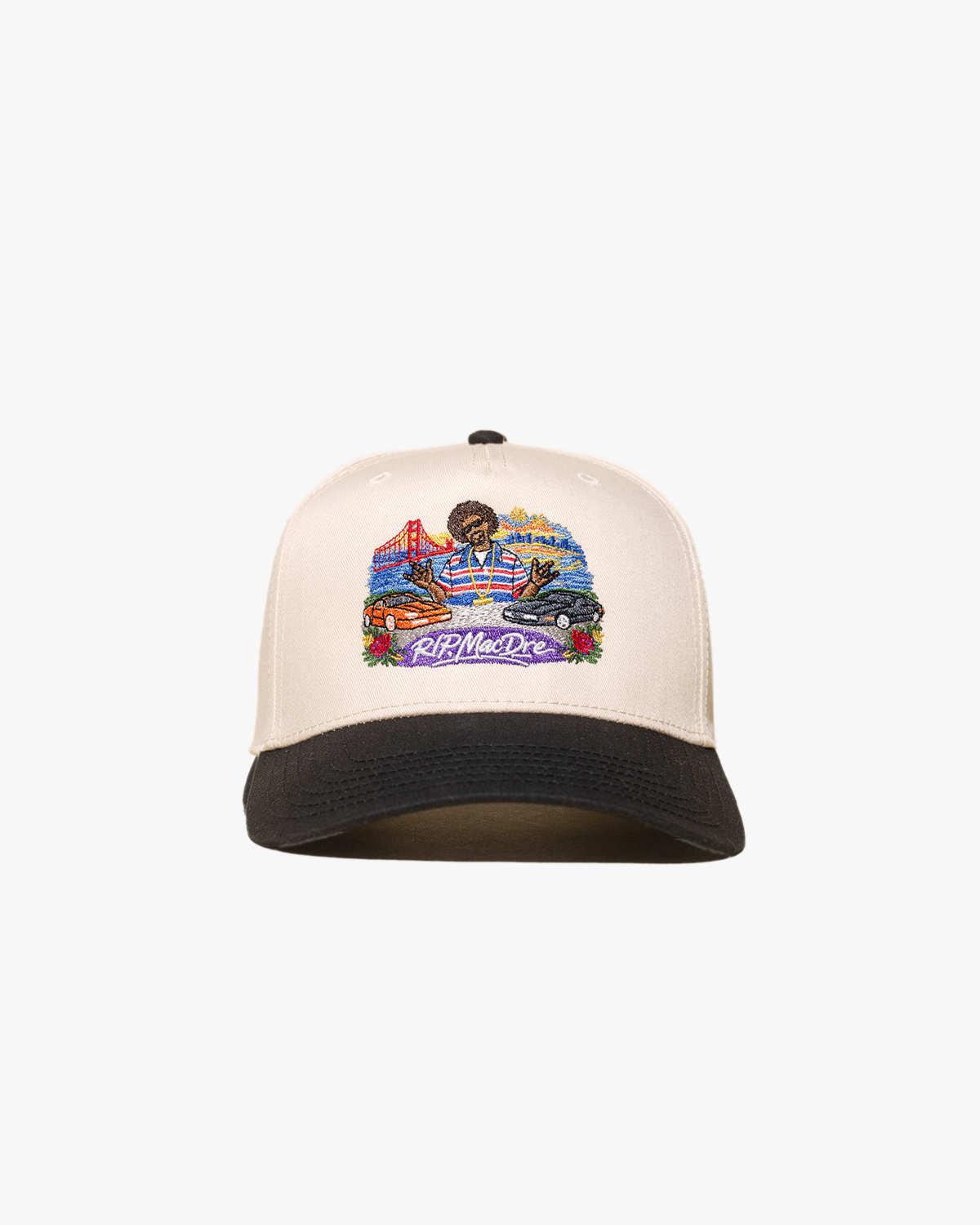 R.I.P. Mac Dre Hat (Cream/Black)