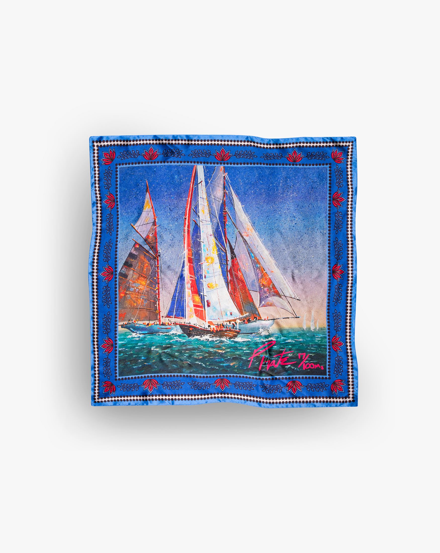 Pirate Sailing Silk Bandana