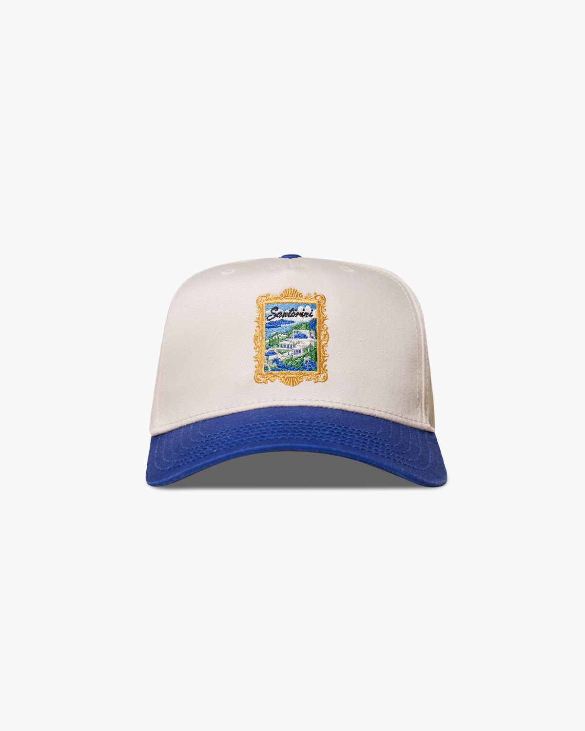 Pirate Santorini Hat (Cream/Royal)