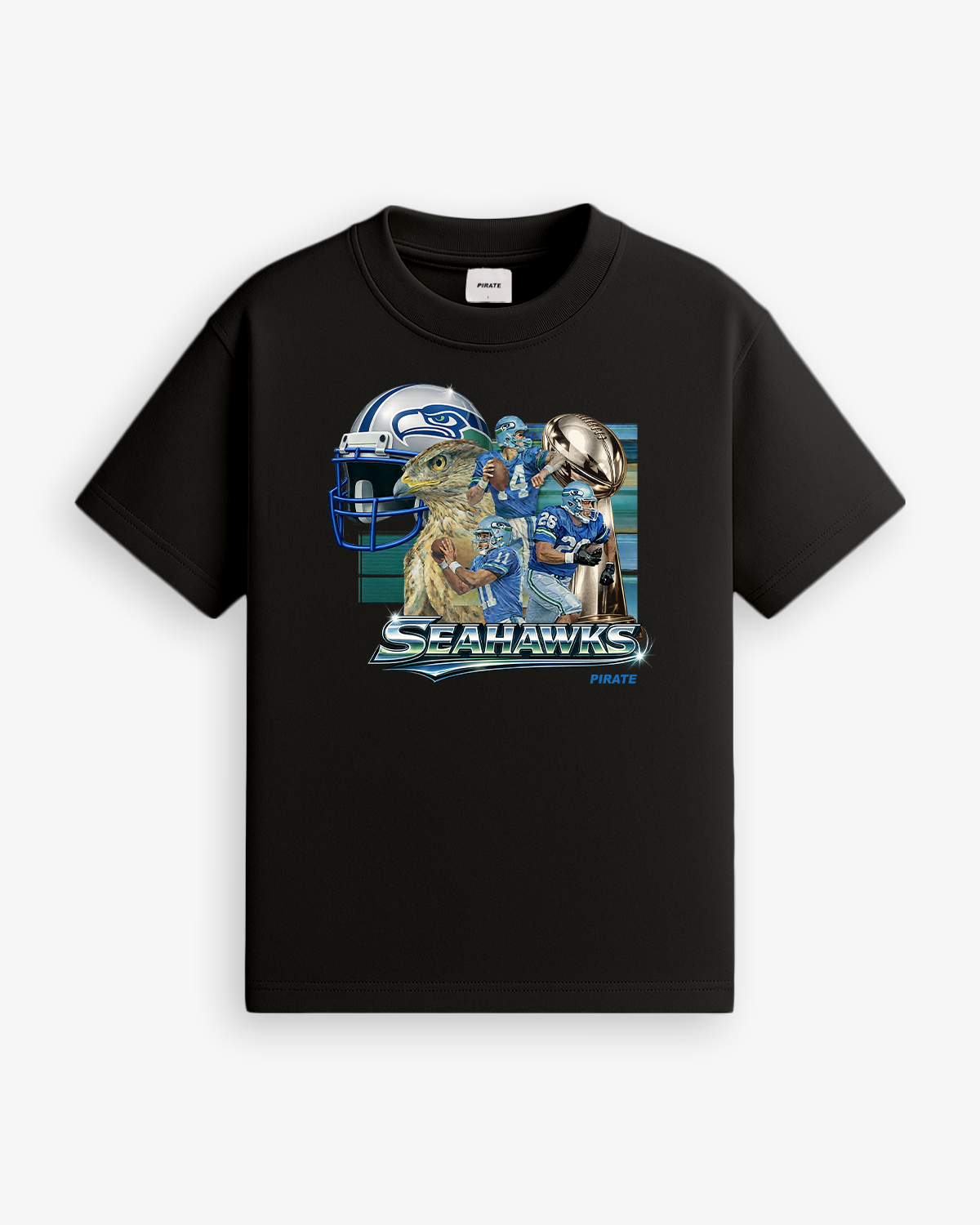 2026 Seahawks SB Tee (Black)
