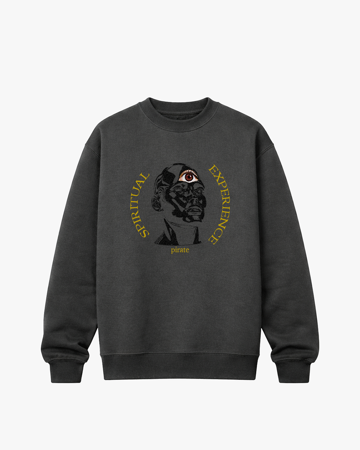 3rd Eye Crewneck Sweater (Dark Grey)