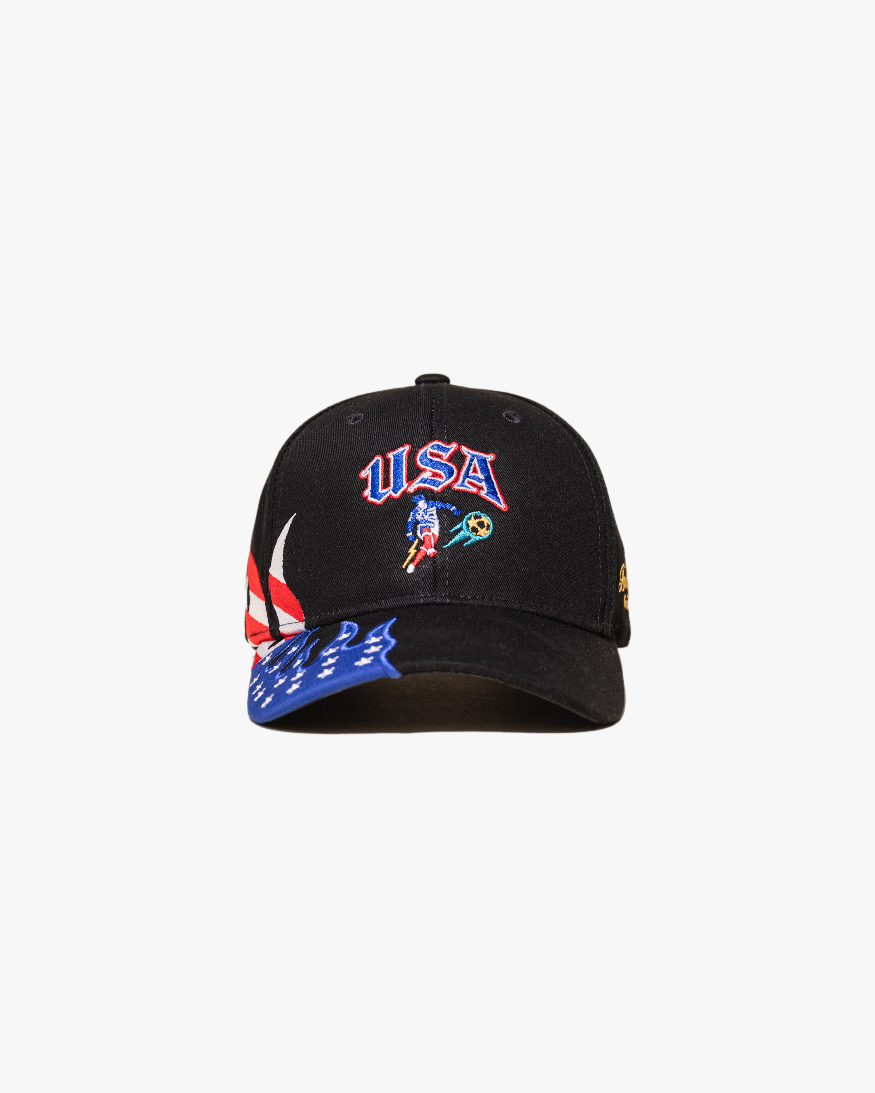 USA Goal Velcro Hat (Black)