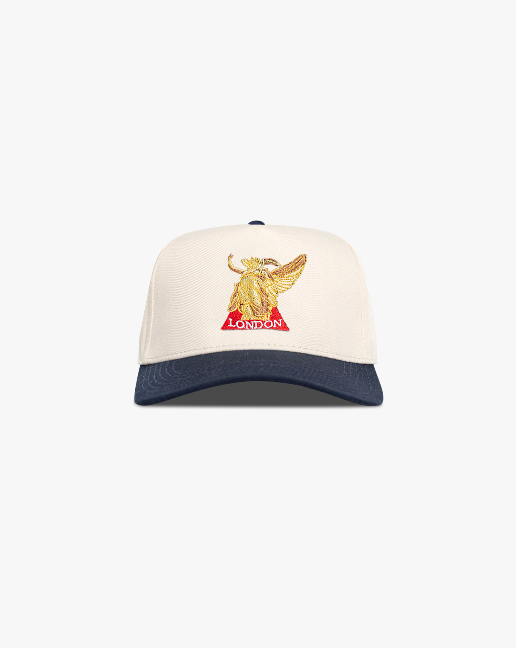 Pirate London Hat (Cream/Navy)