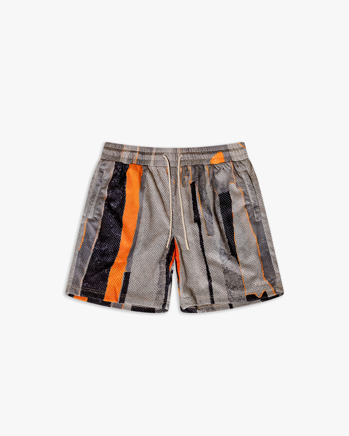 Pirate Hilltop Printed Mesh Short (Volcano Stone)
