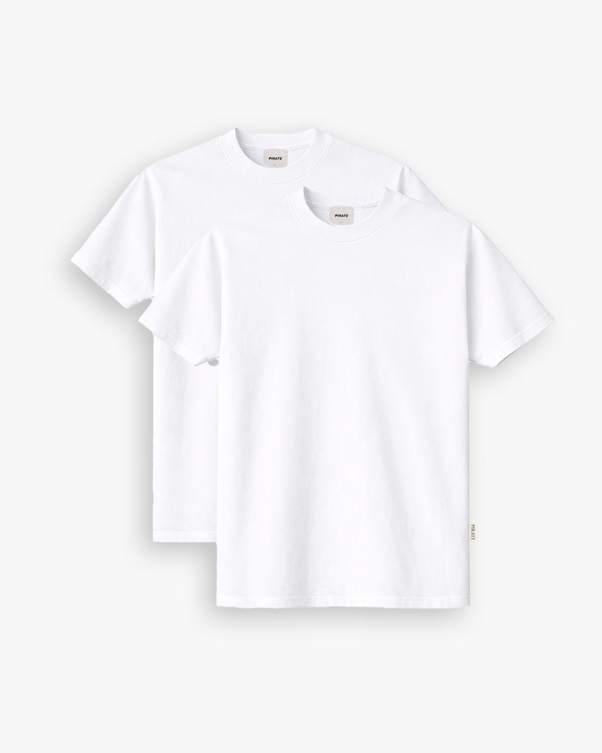 Untitled Signature Tee - 2 Pack (White)