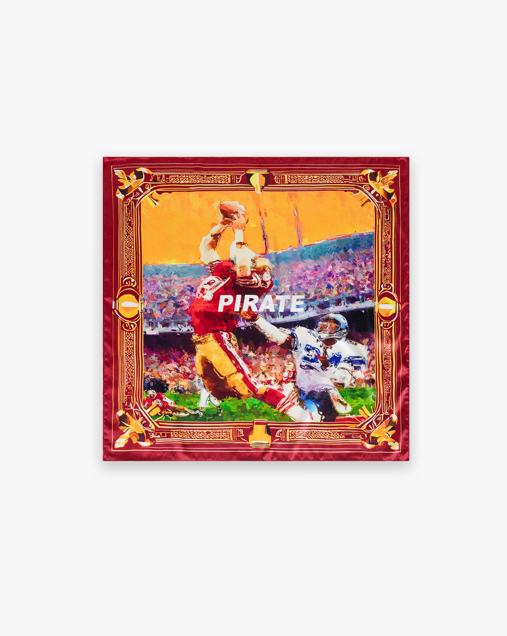 Pirate Winning Plays Silk Bandana