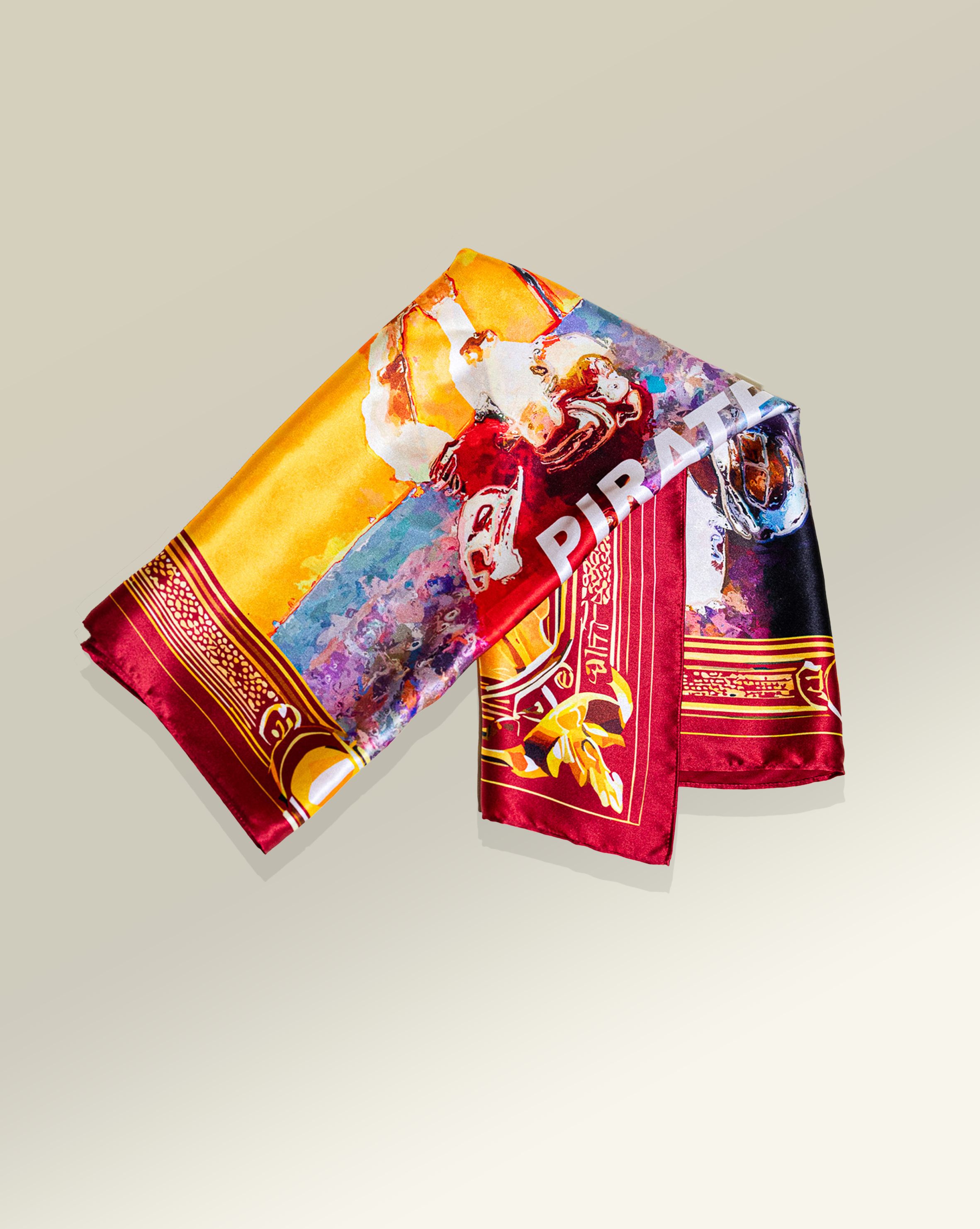 Pirate Winning Plays Silk Bandana
