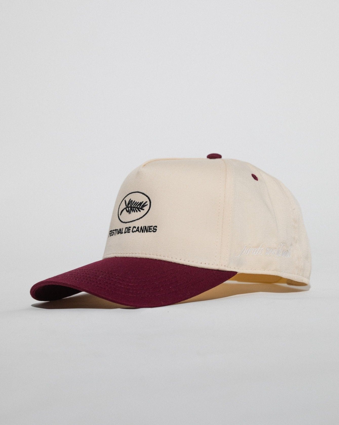 Pirate Cannoli Cream Cannes Hat (Cannoli Cream/Merlot)
