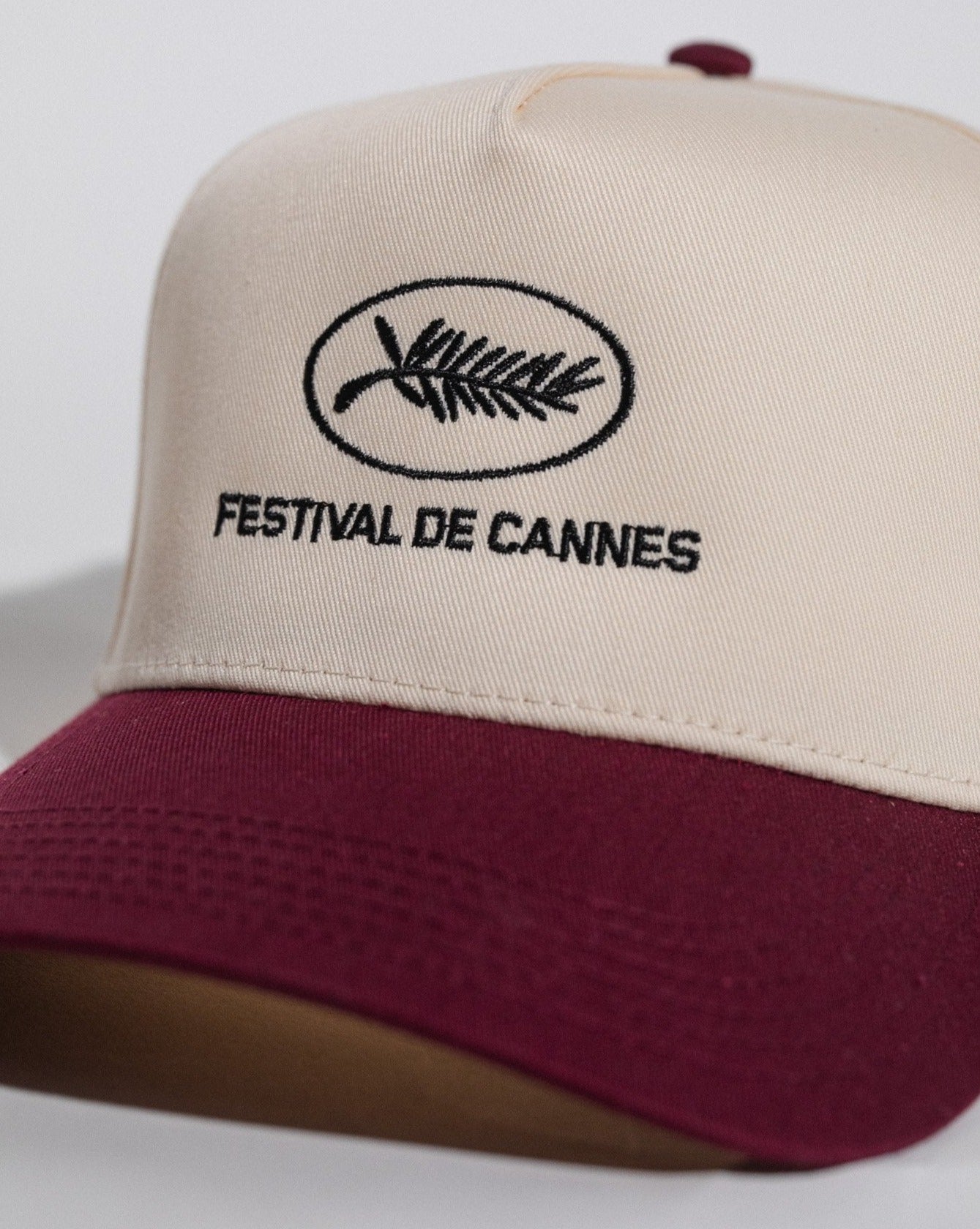 Pirate Cannoli Cream Cannes Hat (Cannoli Cream/Merlot)