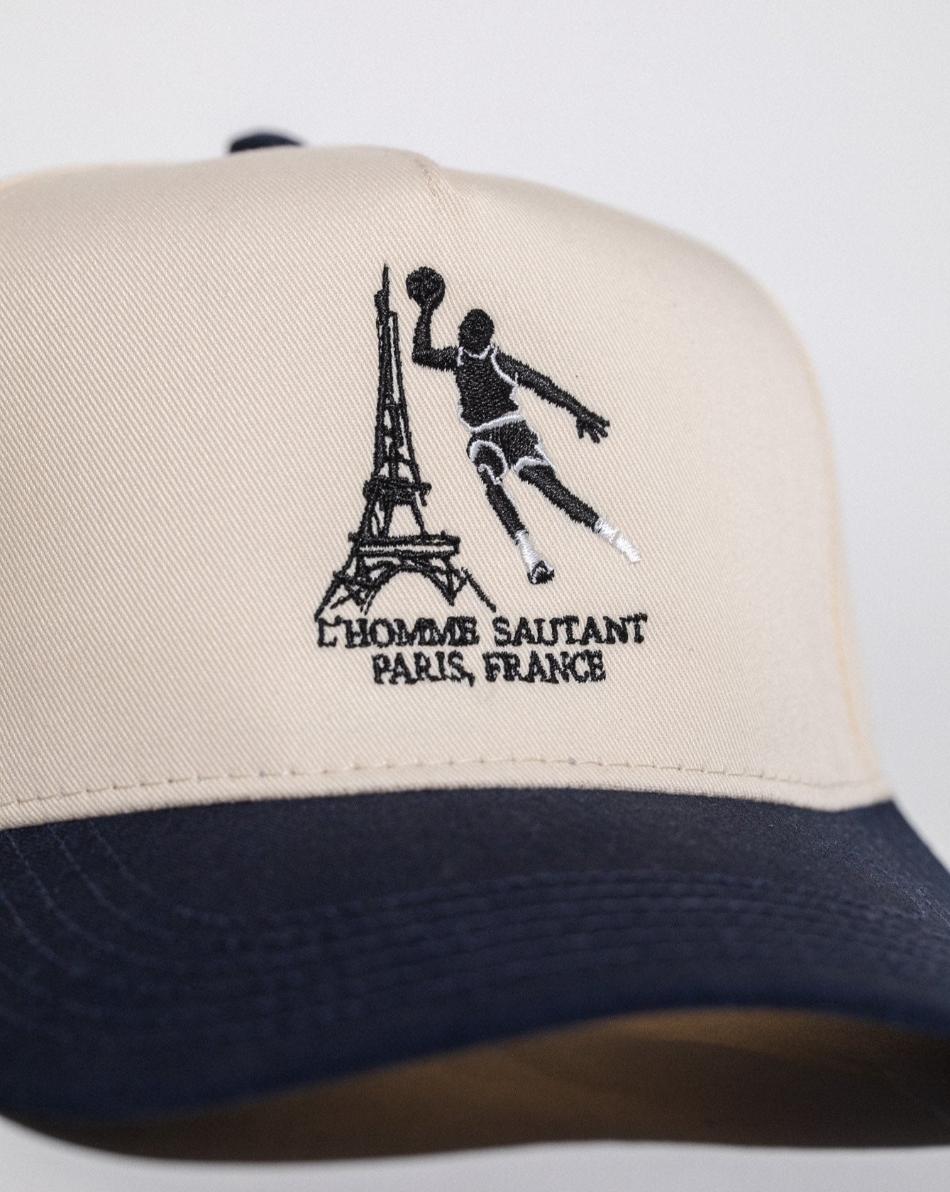 Pirate L'Homme Sautant Hat (Cream/Navy)