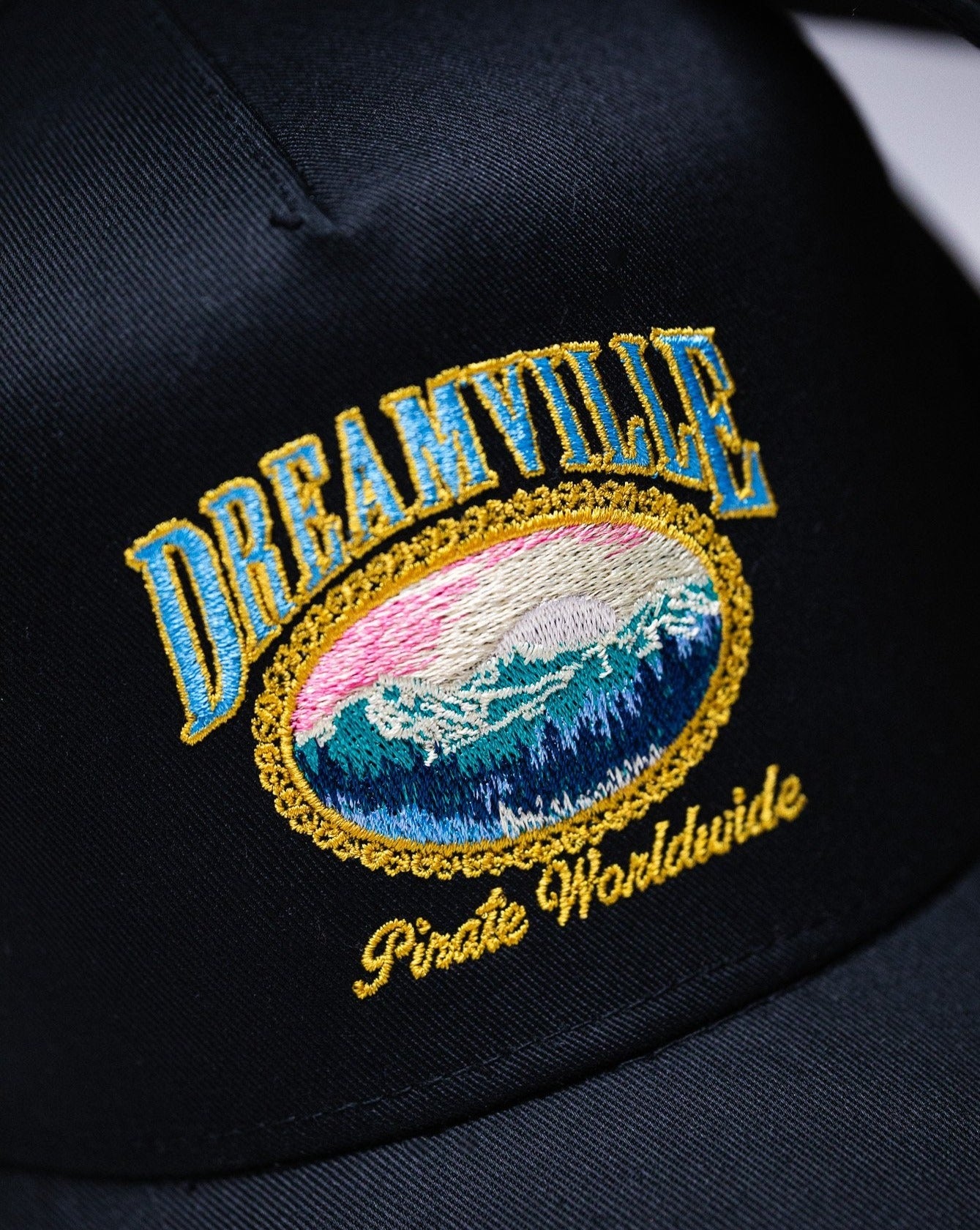 Dreamville by Pirate, Dreamville World Hat (Black)