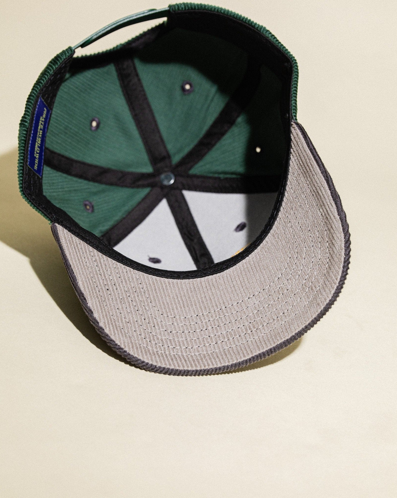 Pirate Sound Design Corduroy Hat (Green/Black)