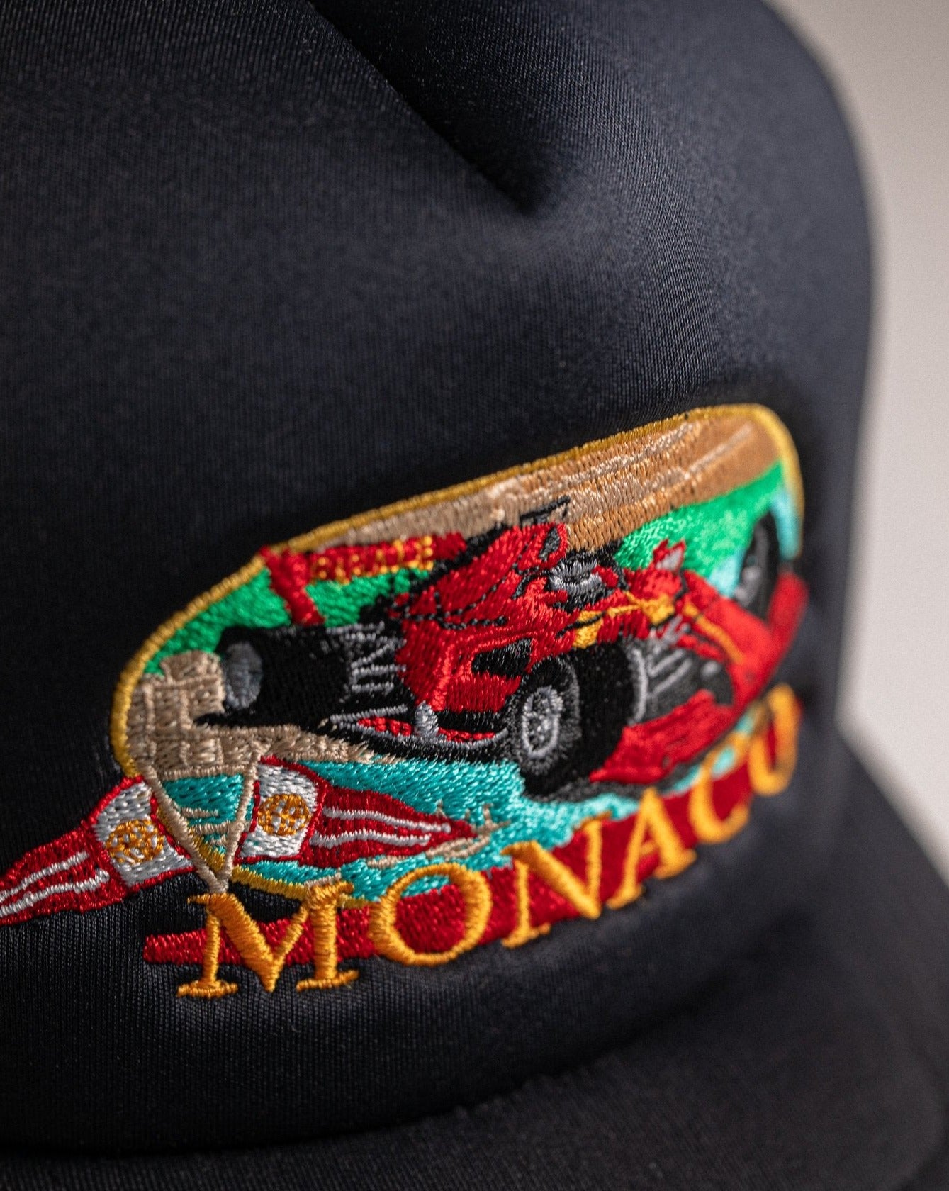 Pirate Monaco Racing Trucker Hat (Black)