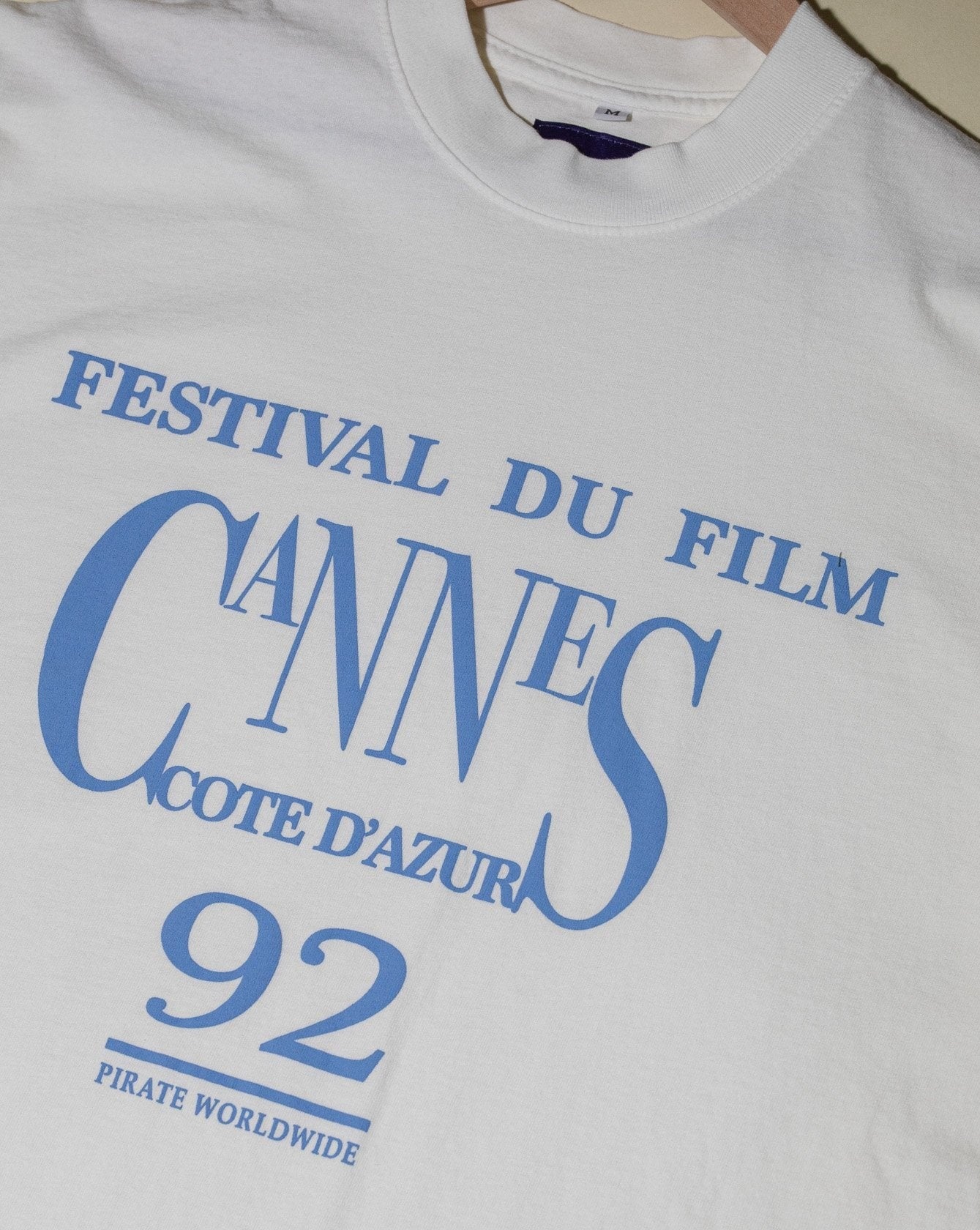 Pirate Cannes '92 Tee (Vintage White)