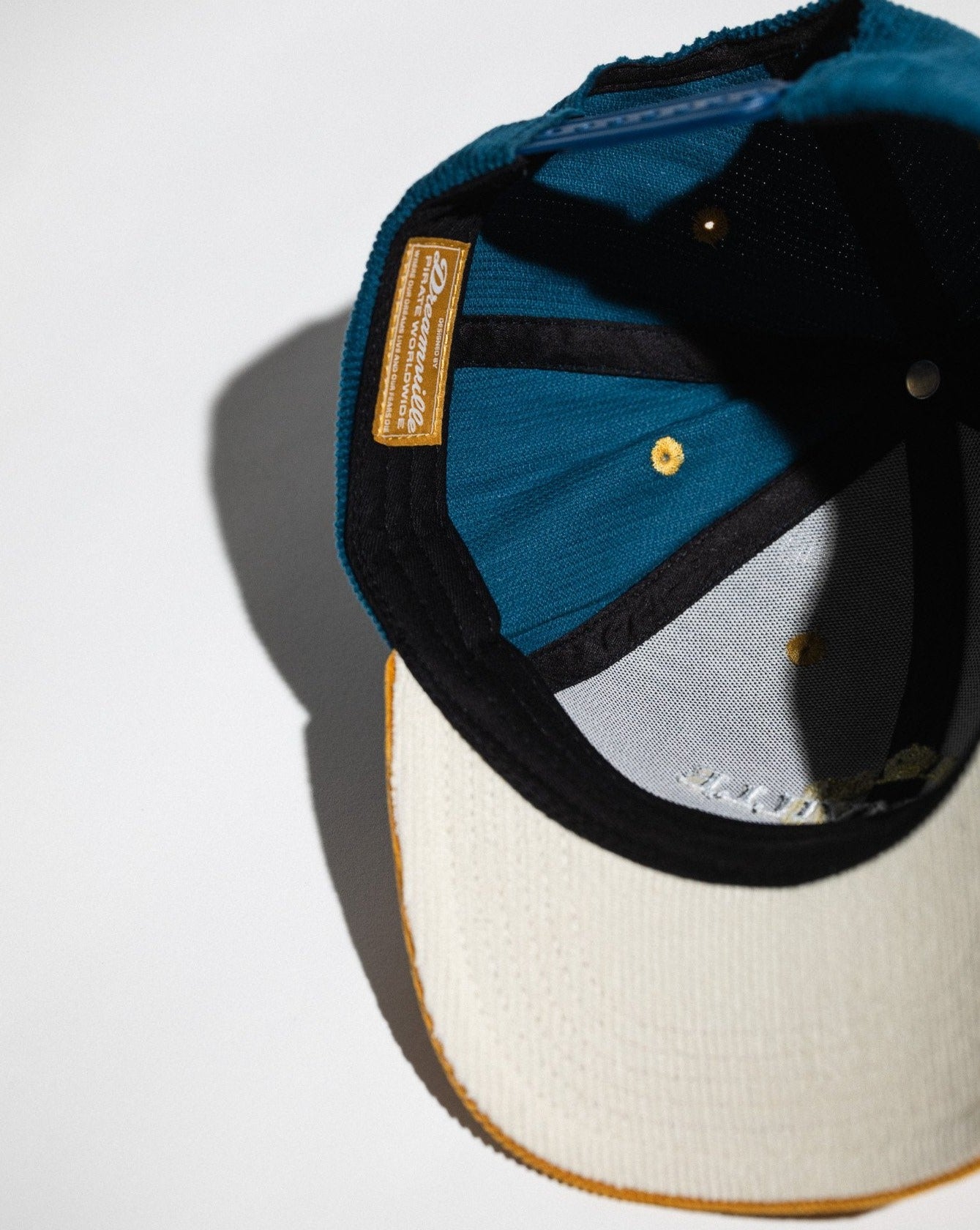 Dreamville by Pirate Corduroy Hat (Bluesteel/Harvest Gold)