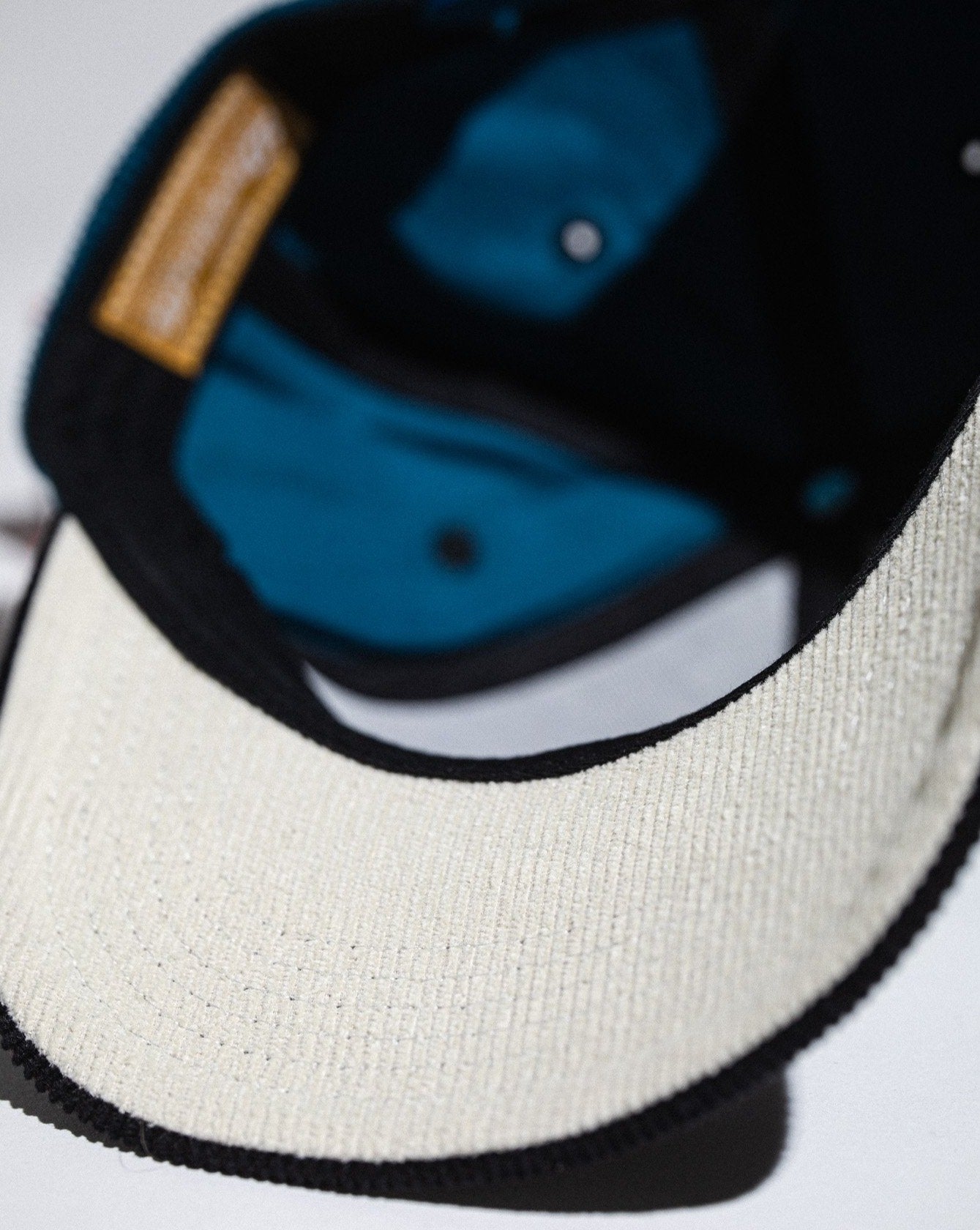Dreamville by Pirate Two Headed Lion Corduroy Hat (Bluesteel/Black)